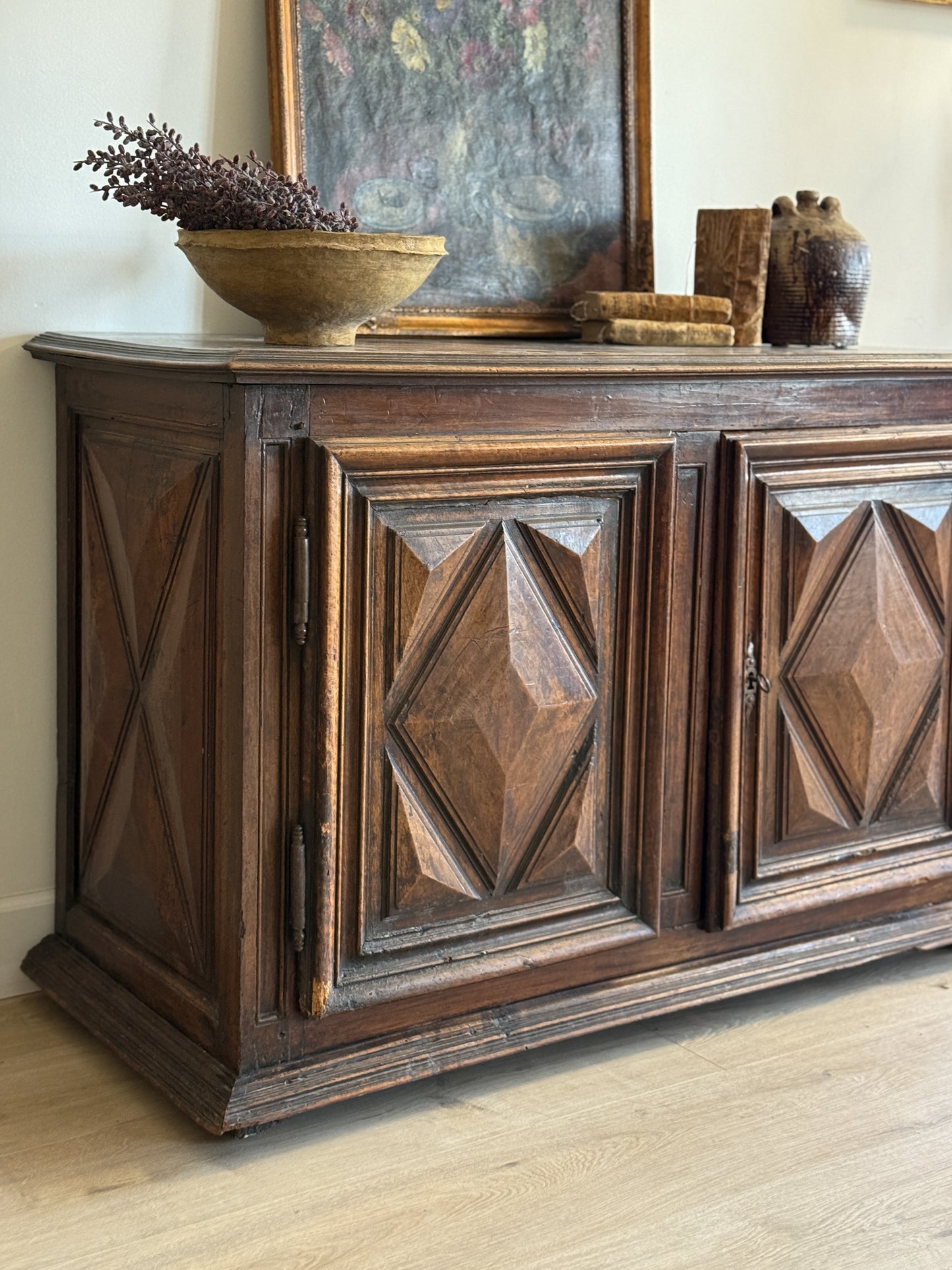 18th c. French Walnut Sideboard