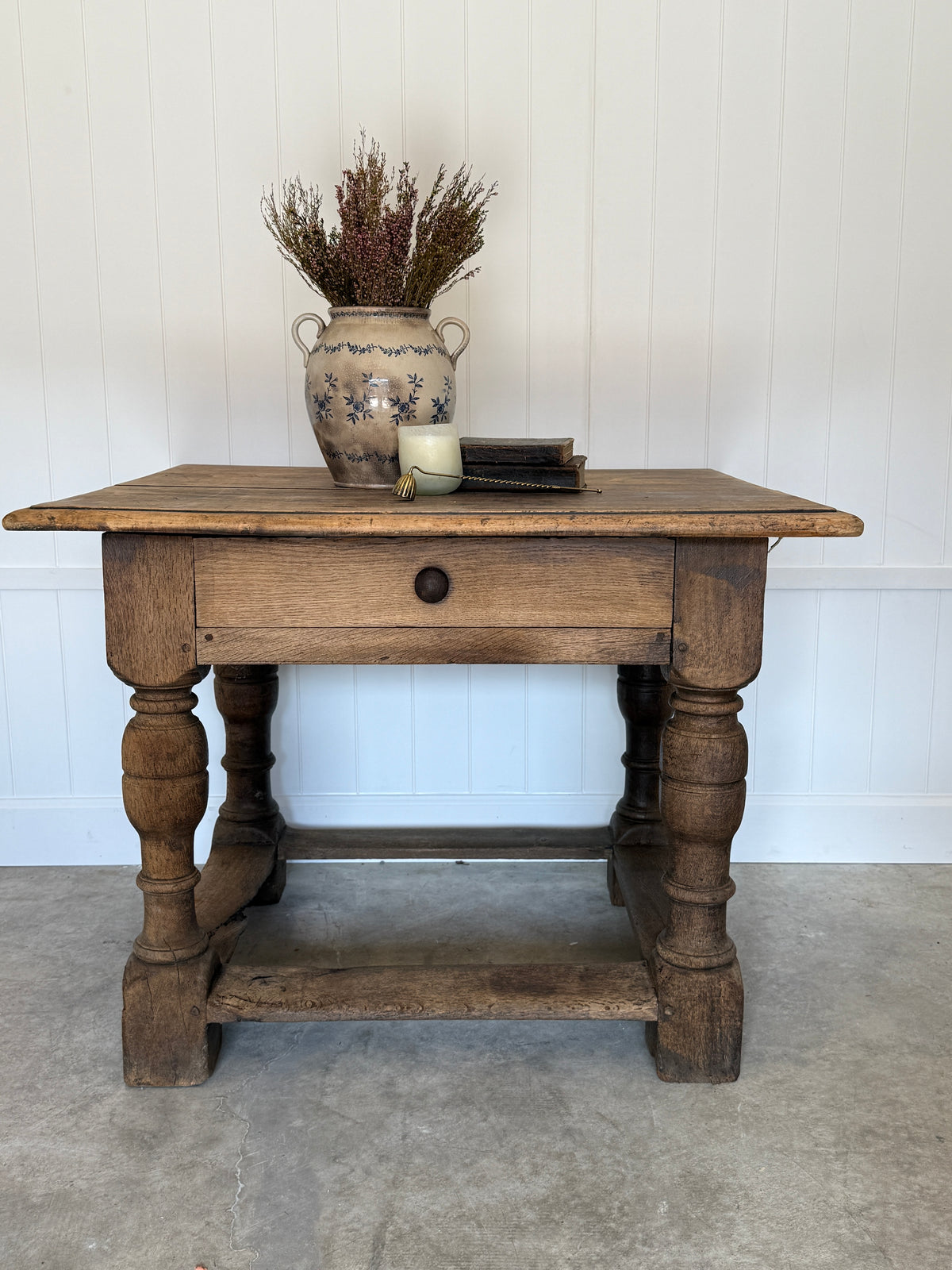 17th Century Dutch Oak Accent Table