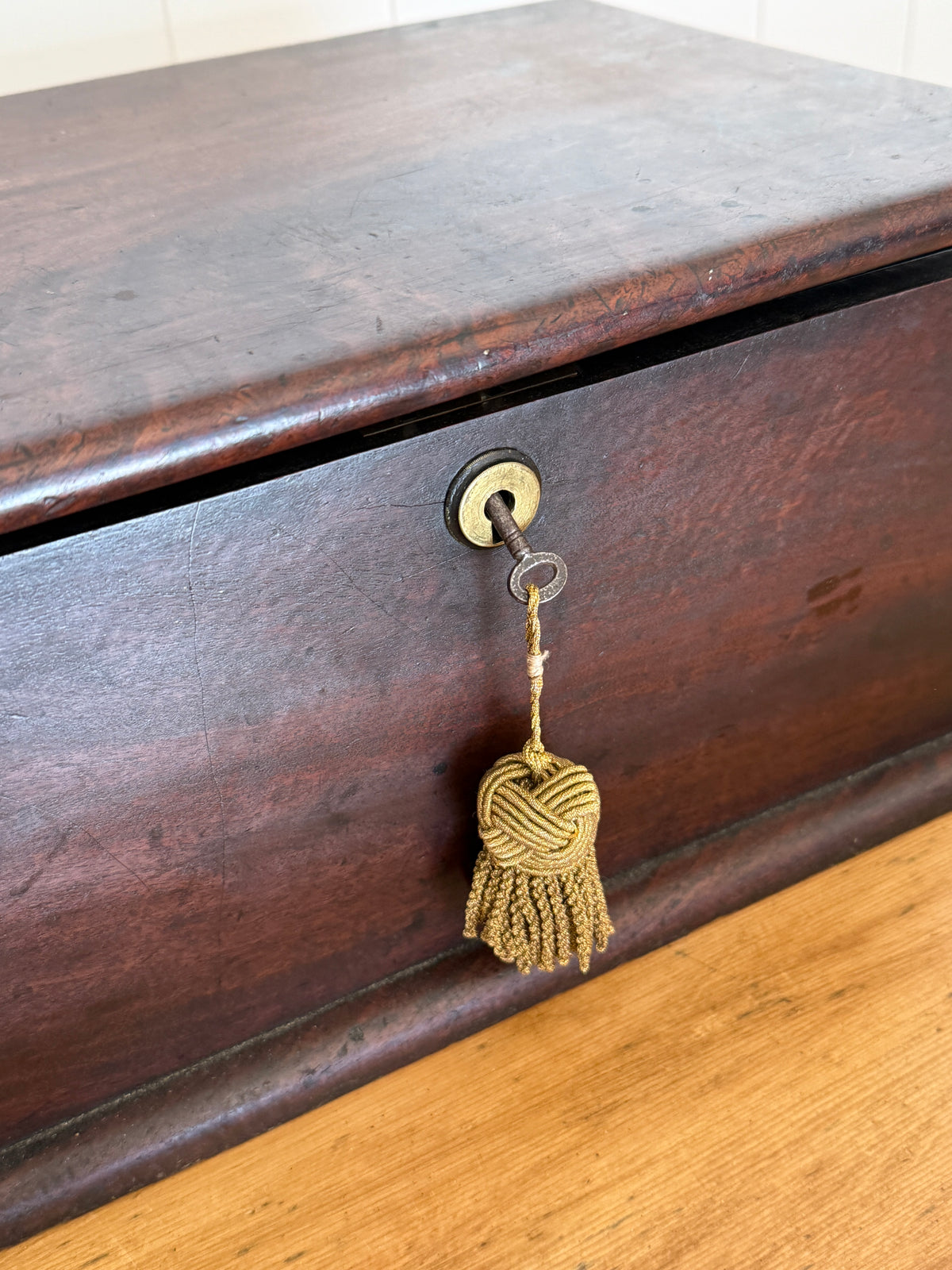 Antique English Mahogany Box