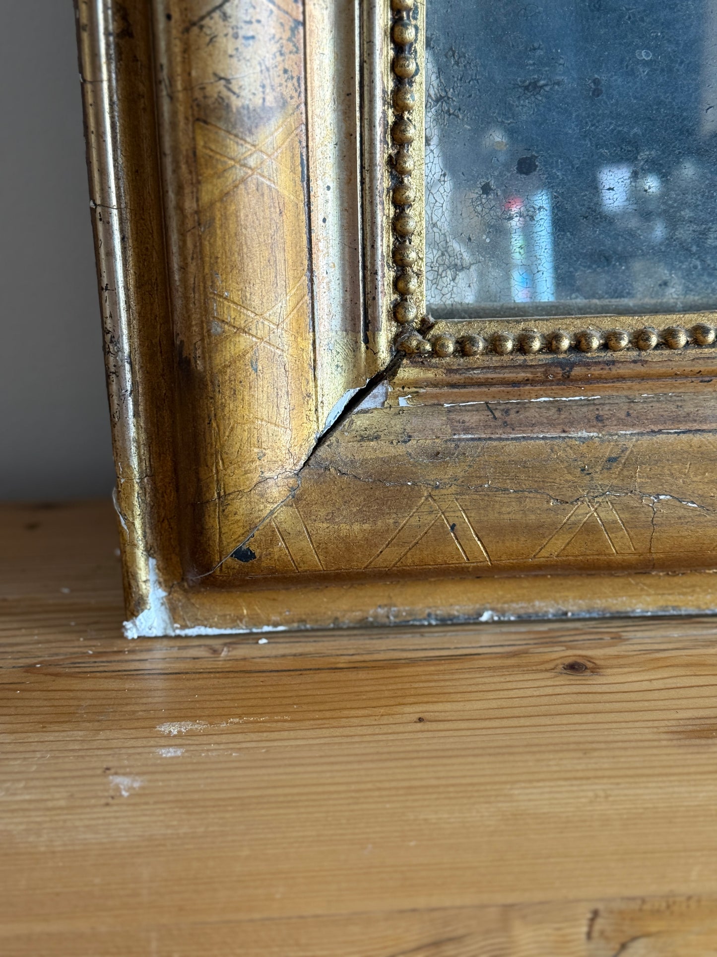 Antique French Louis Philippe Mirror