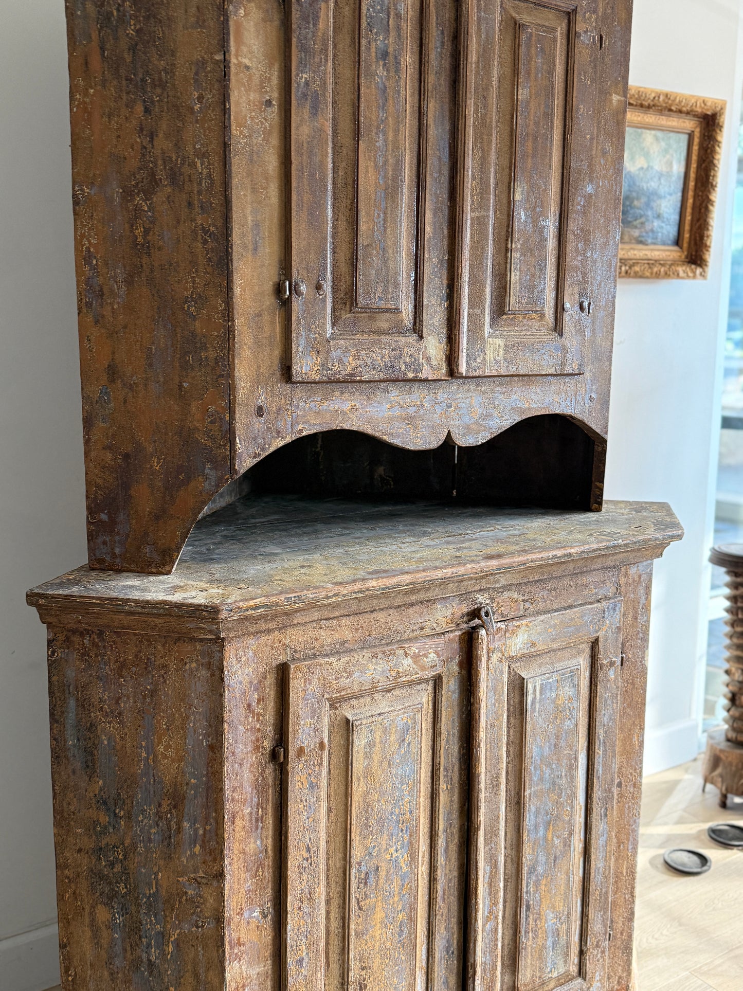 18th c. Swedish Cupboard, c.1780