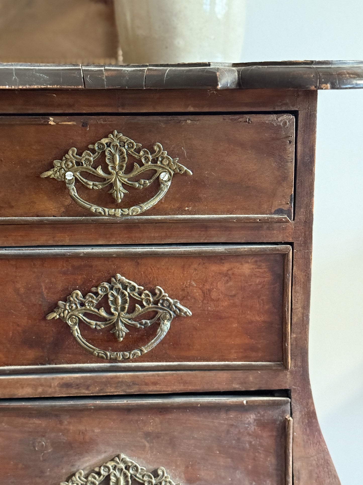 18th Century Dutch Four Drawer Bombay Chest/Commode