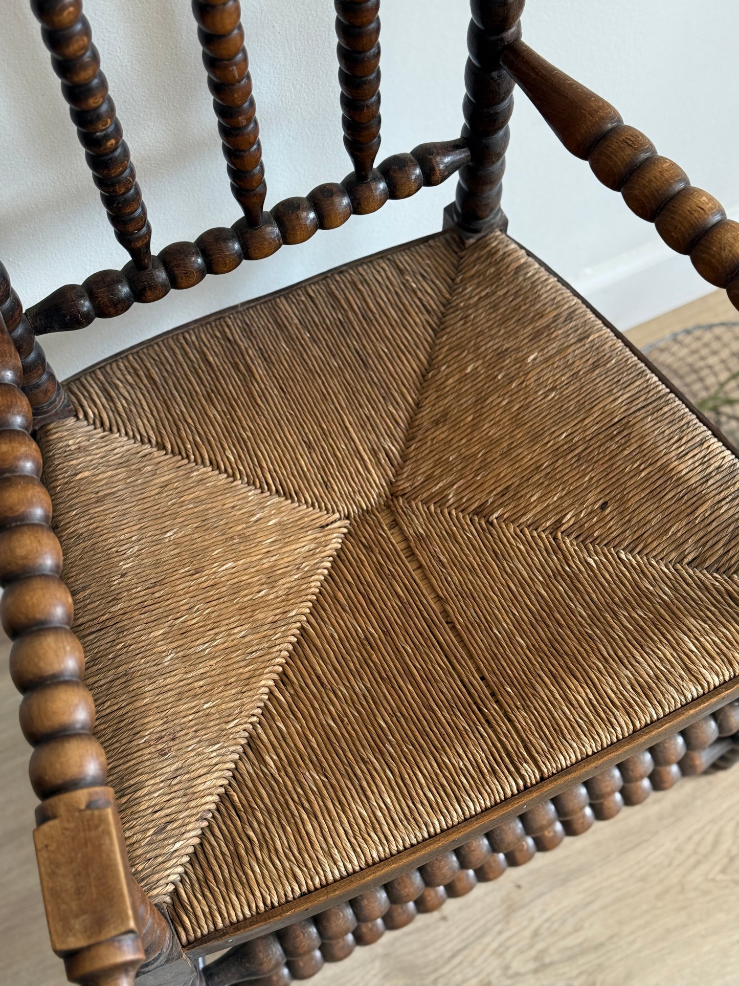 Antique Dutch Bobbin Chair