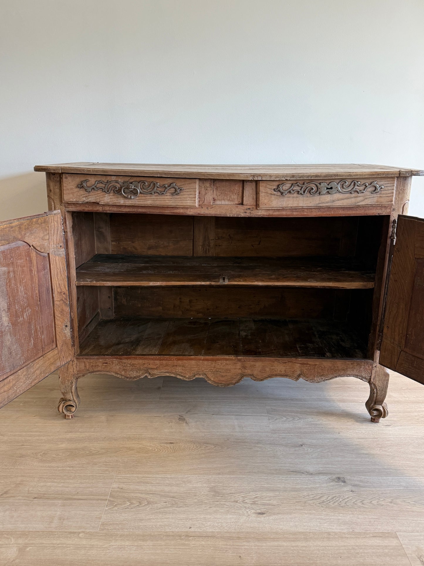 Large 19th Century French Walnut Sideboard