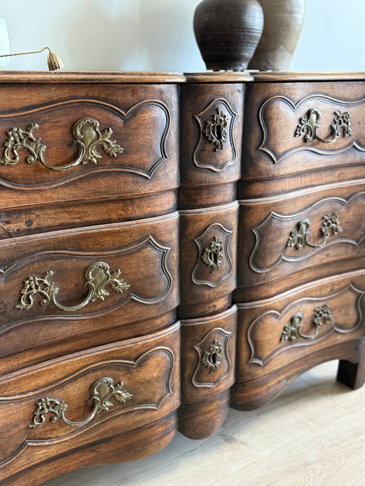 Antique French Walnut Chest of Drawers/Dresser