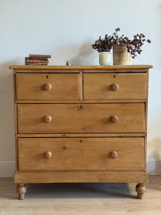 Antique English Pine Dresser