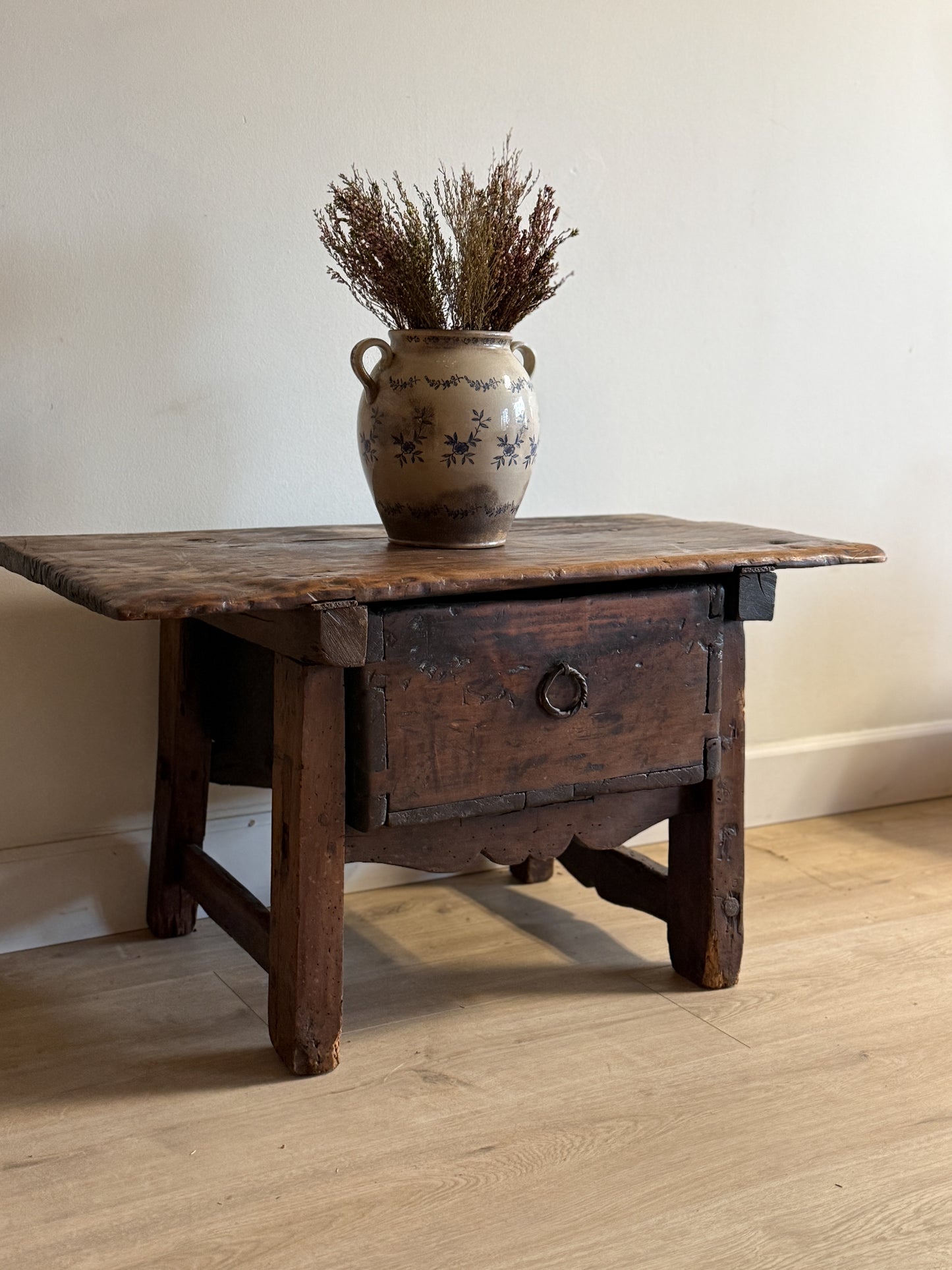 Large 18th c. Spanish Shepherd Table, c.1700