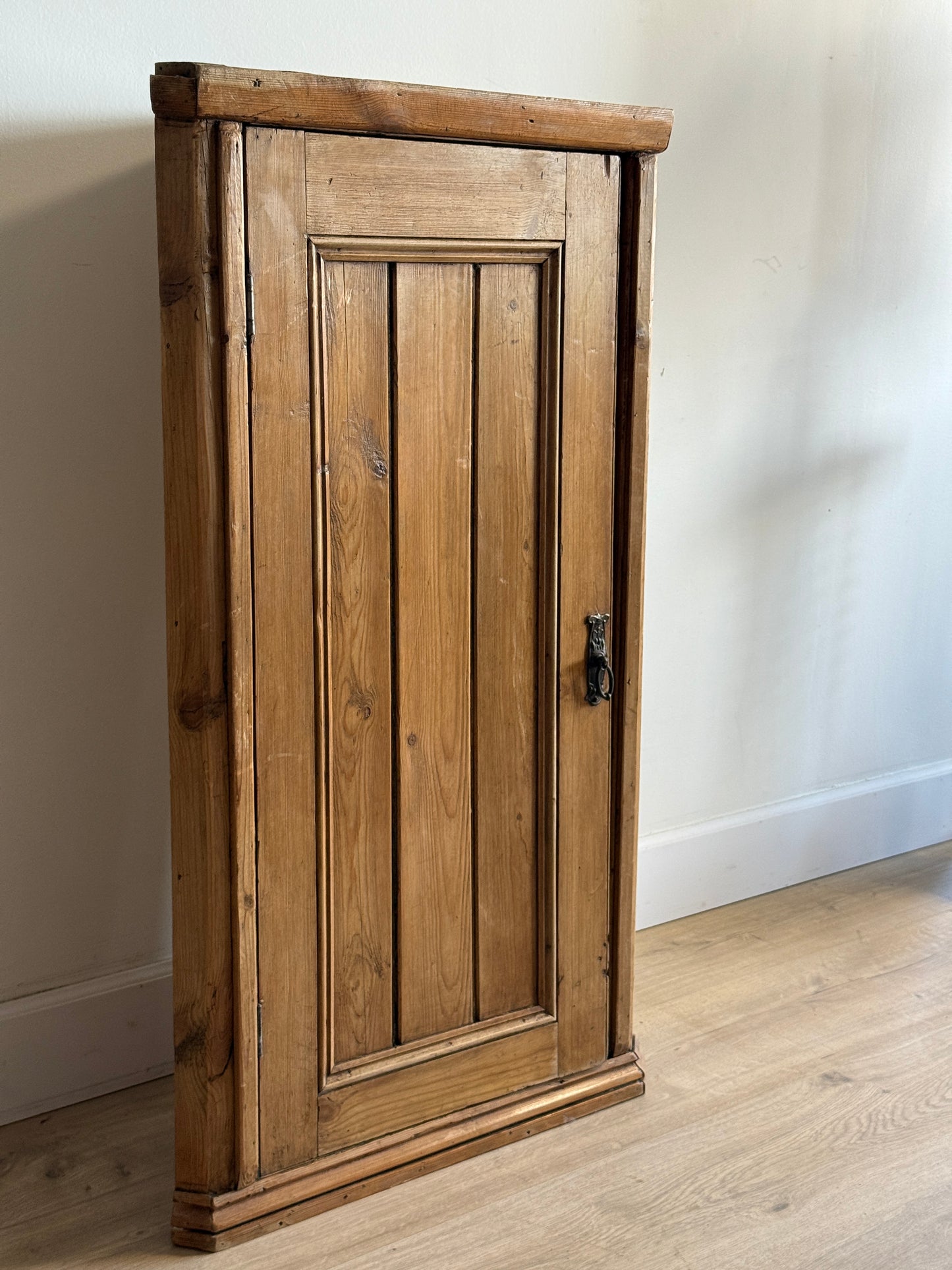 Antique English Corner Cupboard