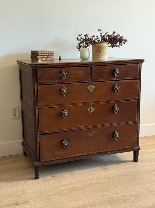 Antique English Mahogany Chest of Drawers