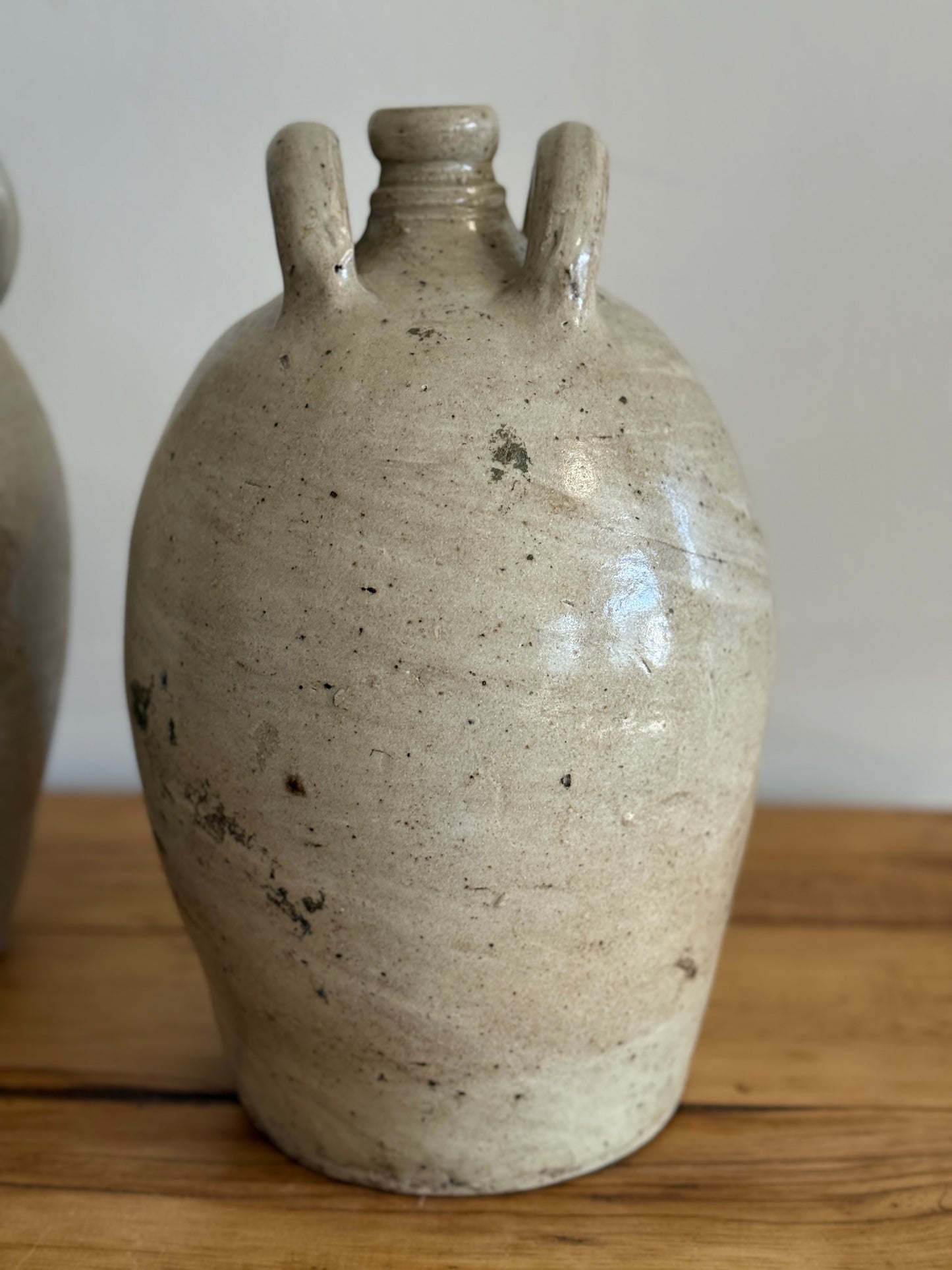 Antique French Pots With Spout