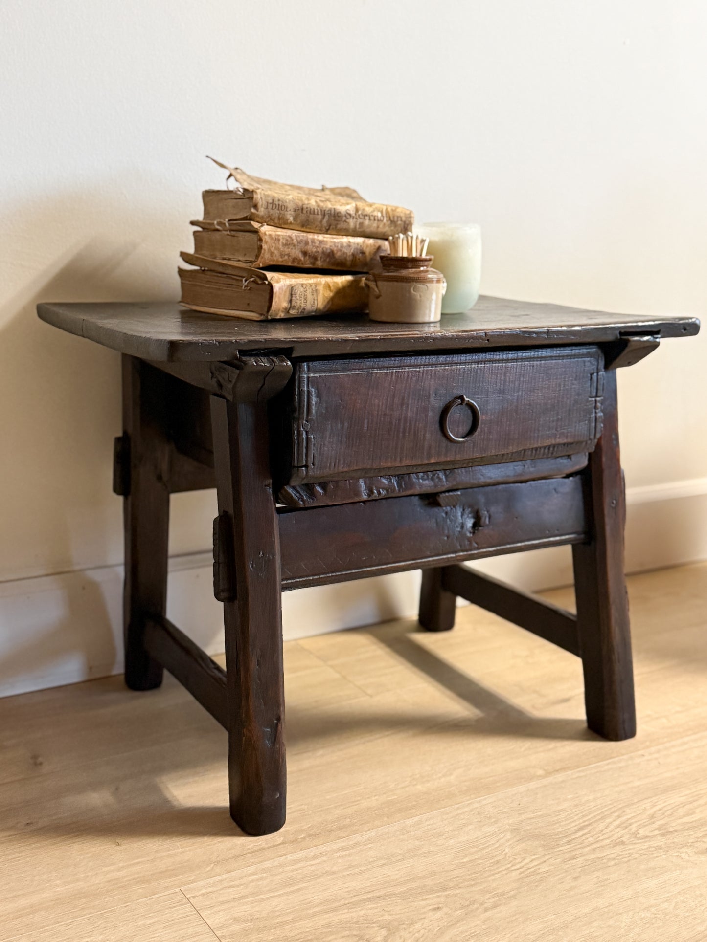 18th c. Spanish Shepherd Table, c.1750