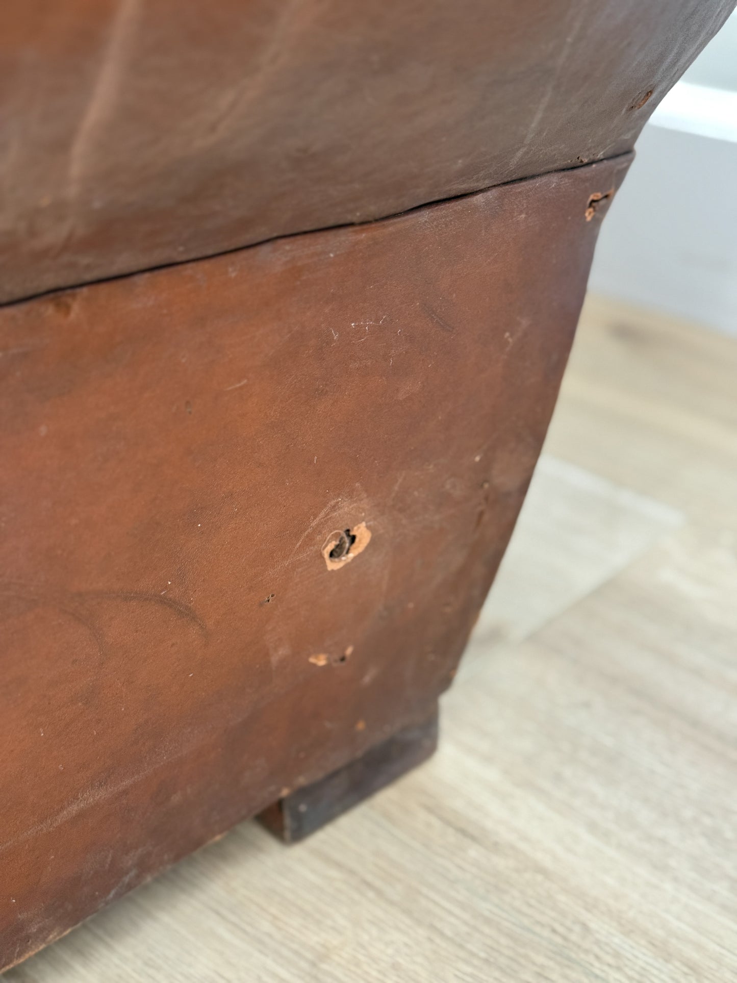 Pair Antique French Moustache Chairs