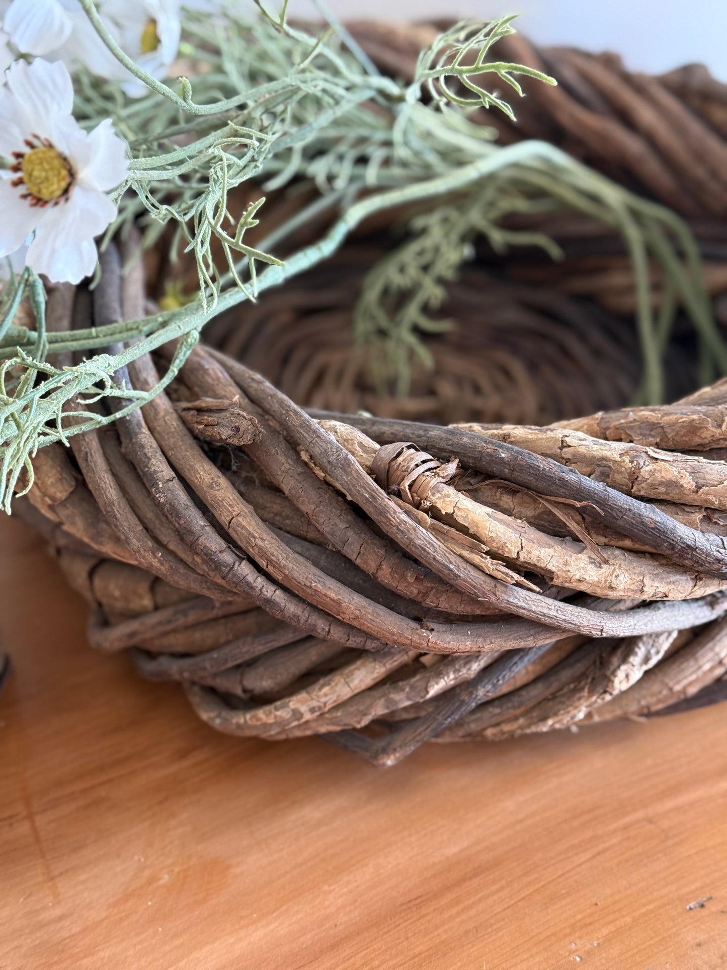 Large Antique Woven English Basket