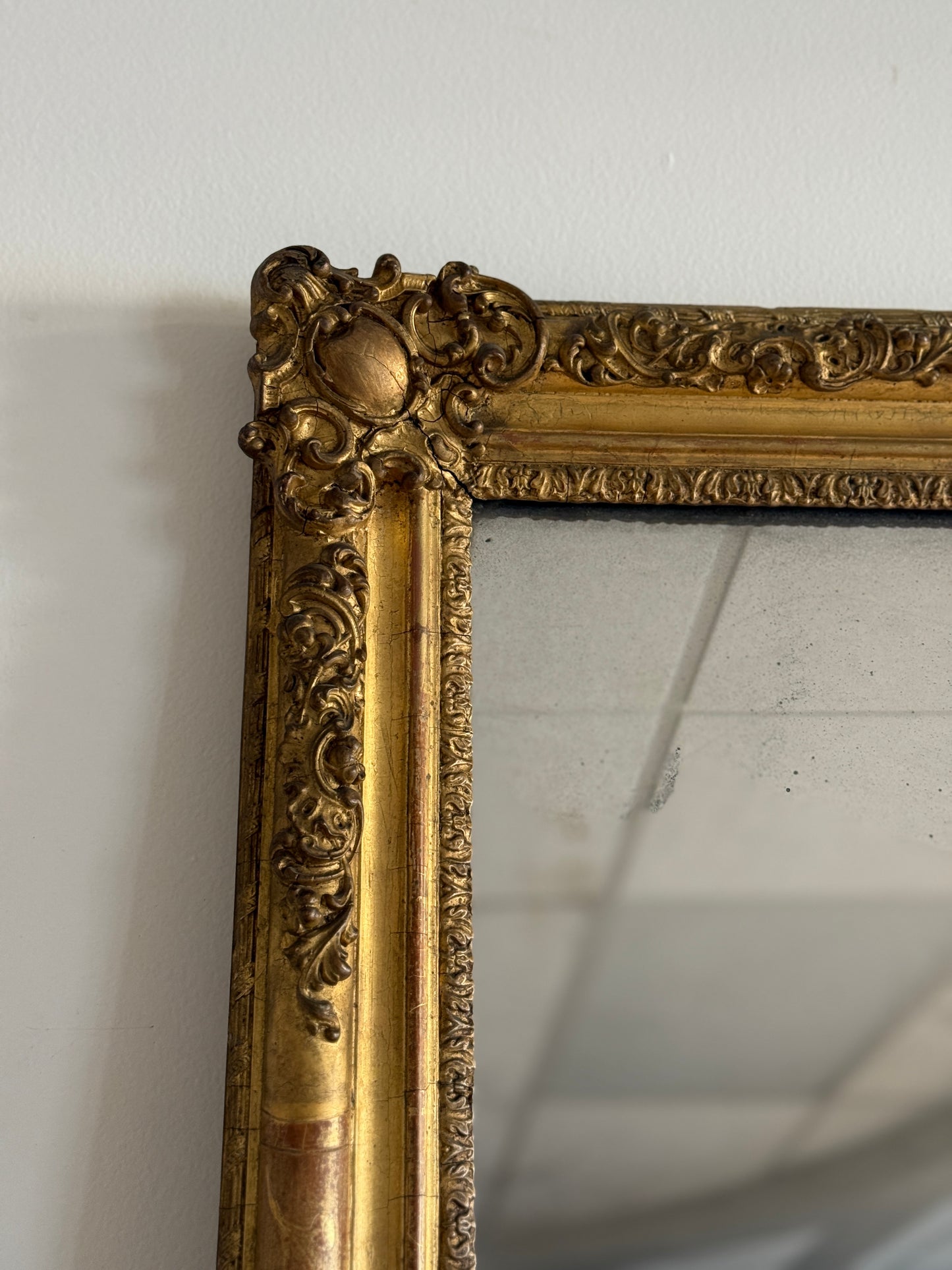 Large 19th c. Napoleon The Third Mirror