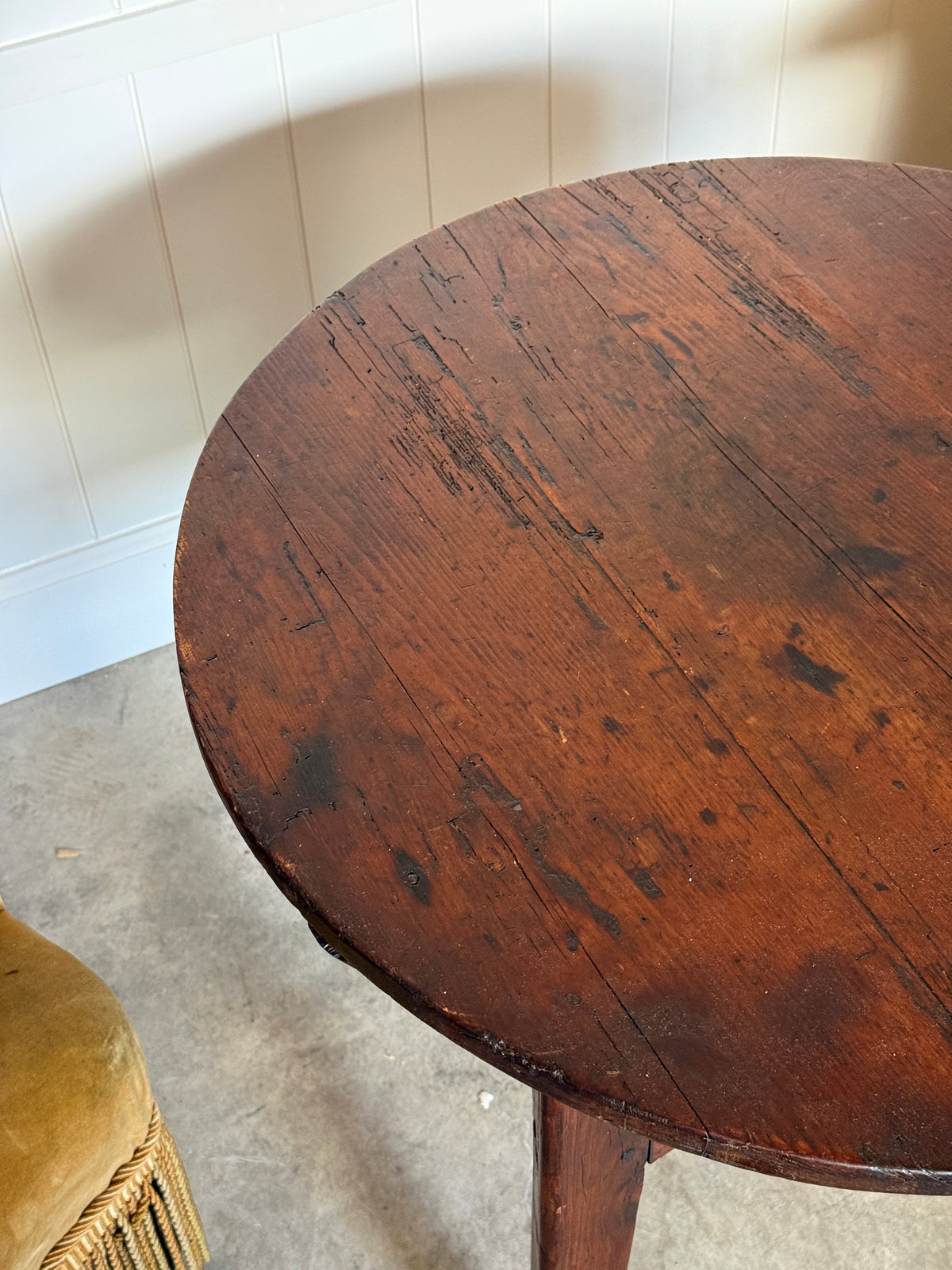 Antique English Cricket Table
