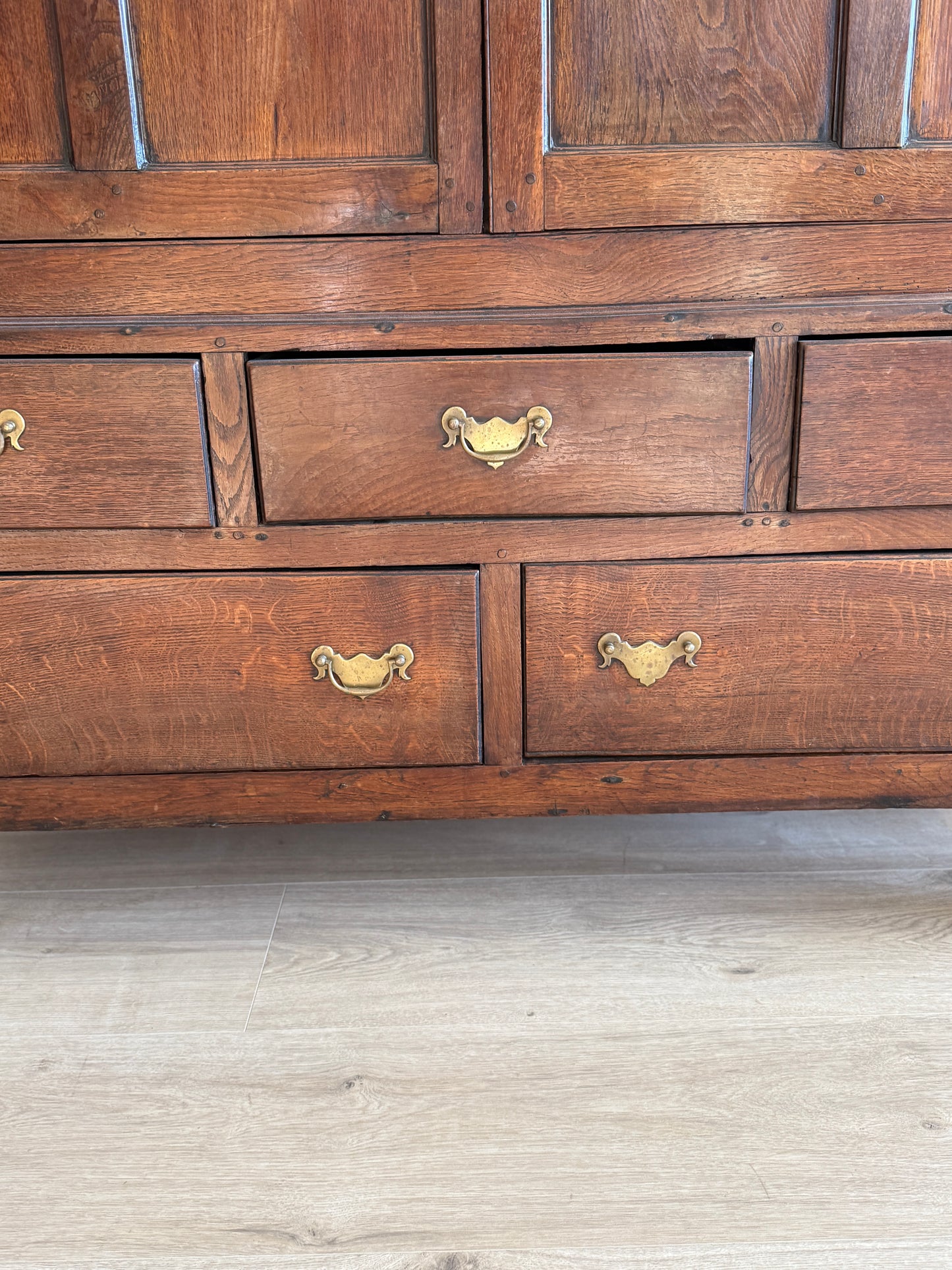 Early 19th Century English Oak Stable Cabinet/Hutch