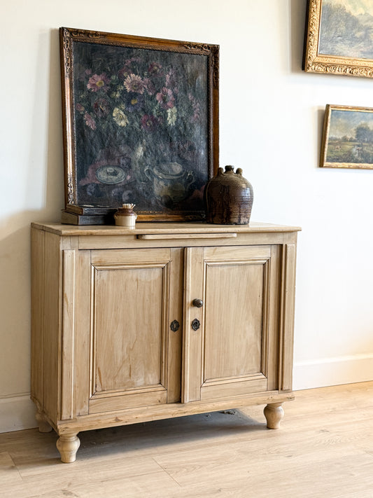Antique English Pine Sideboard