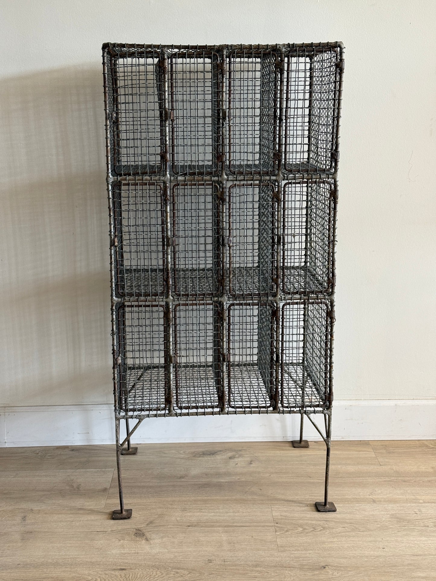 Vintage English Wire Locker