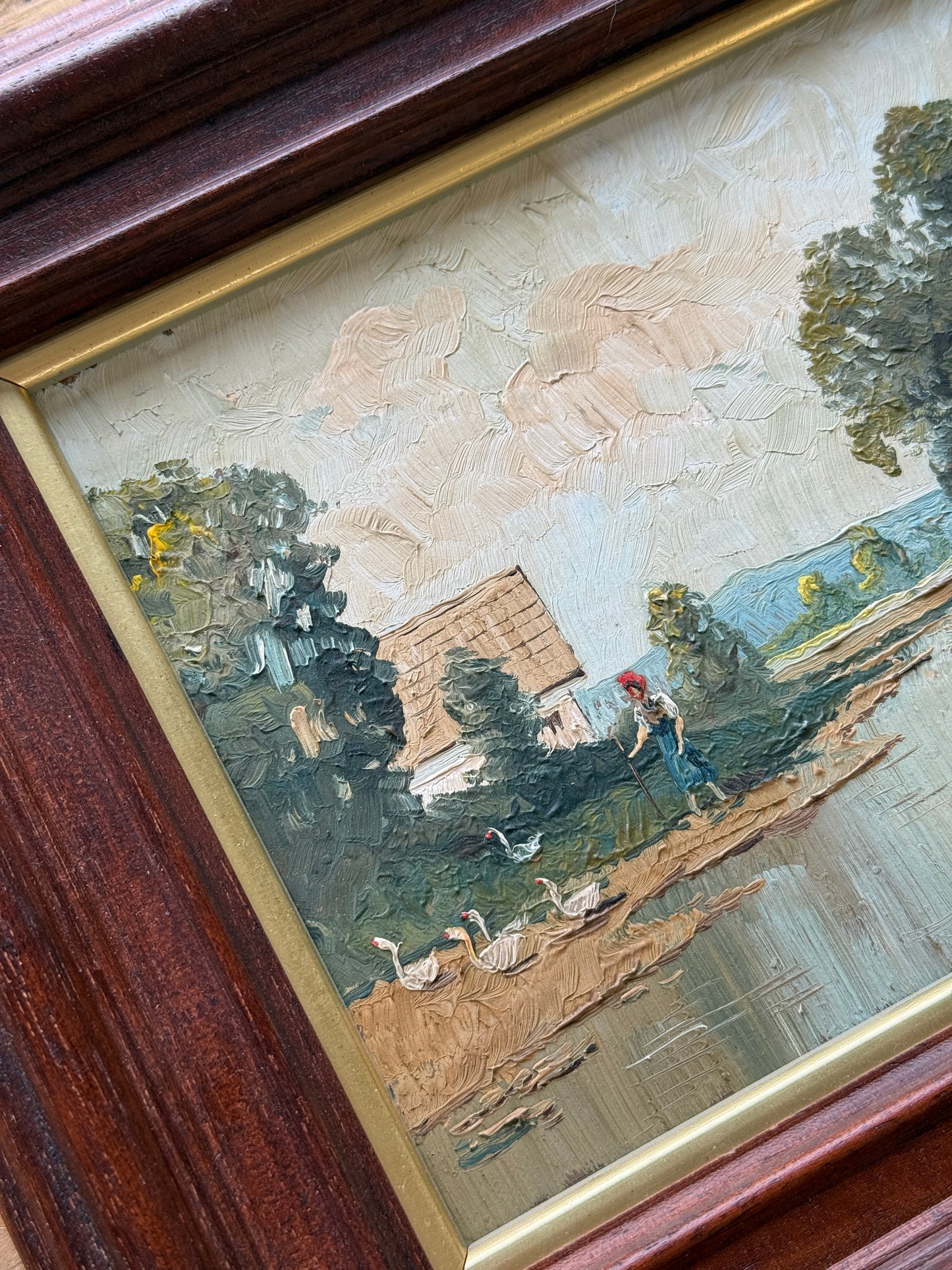 Vintage Original Slovak Oil, Litvaj