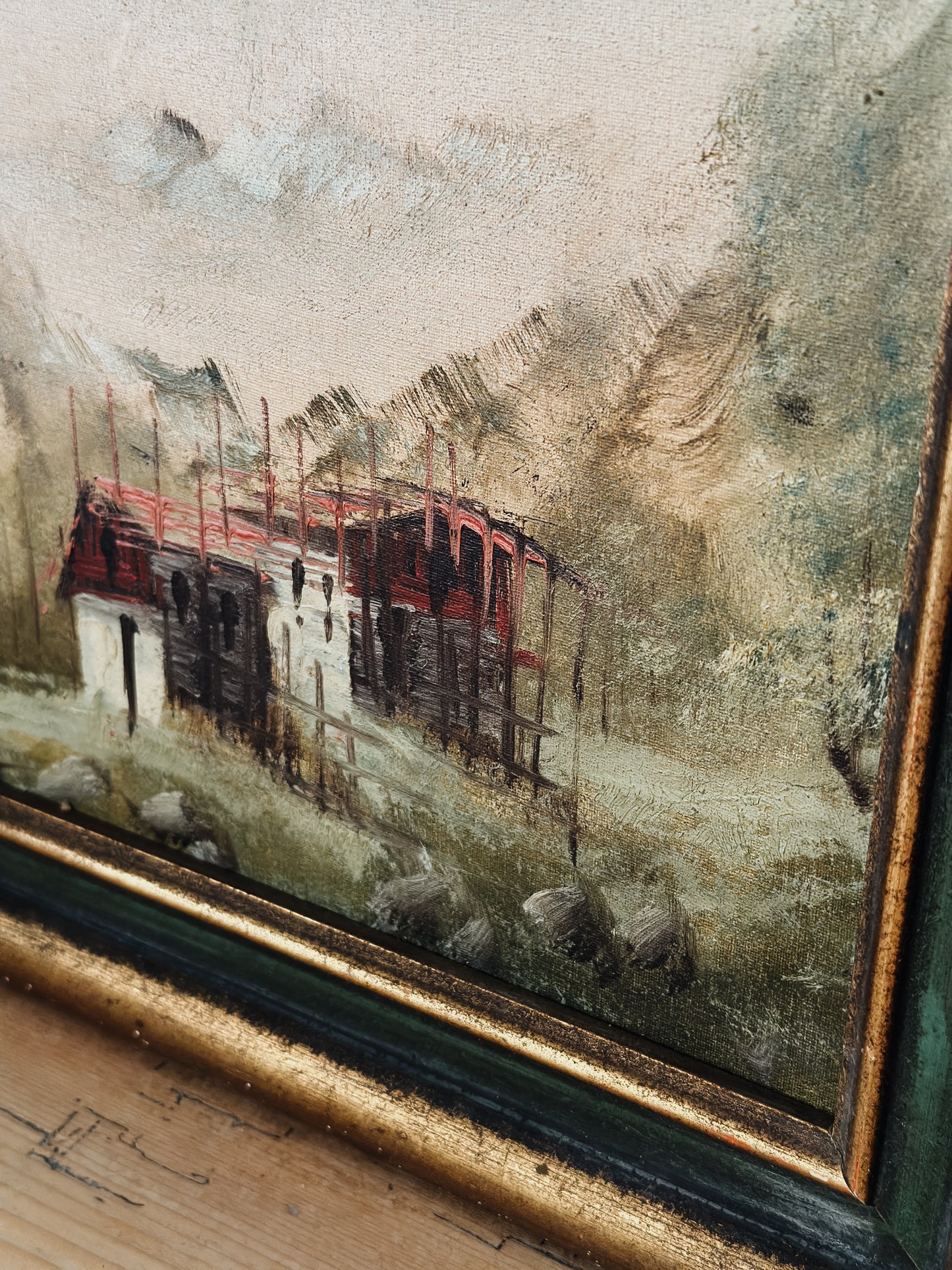Original Vintage Oil Painting, by Monili
