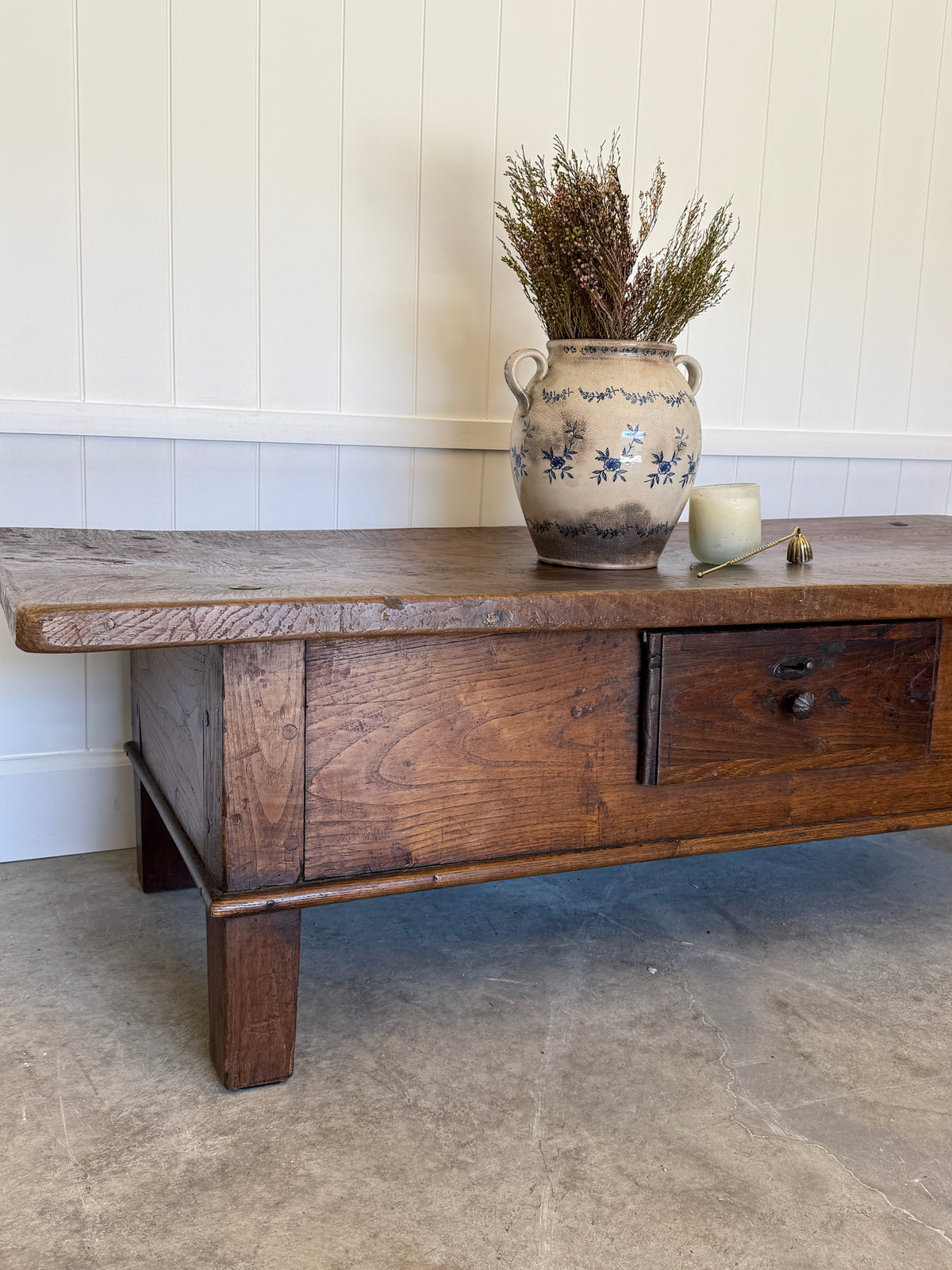 17th Century Spanish Chestnut Coffee Table