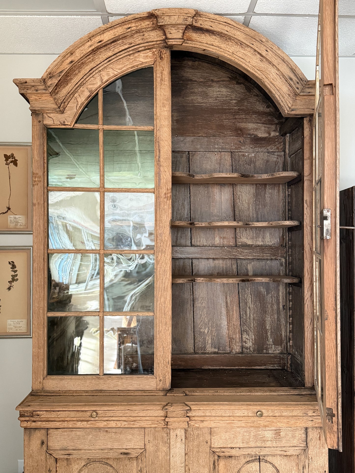 Early 19th c. Dutch Oak Cabinet
