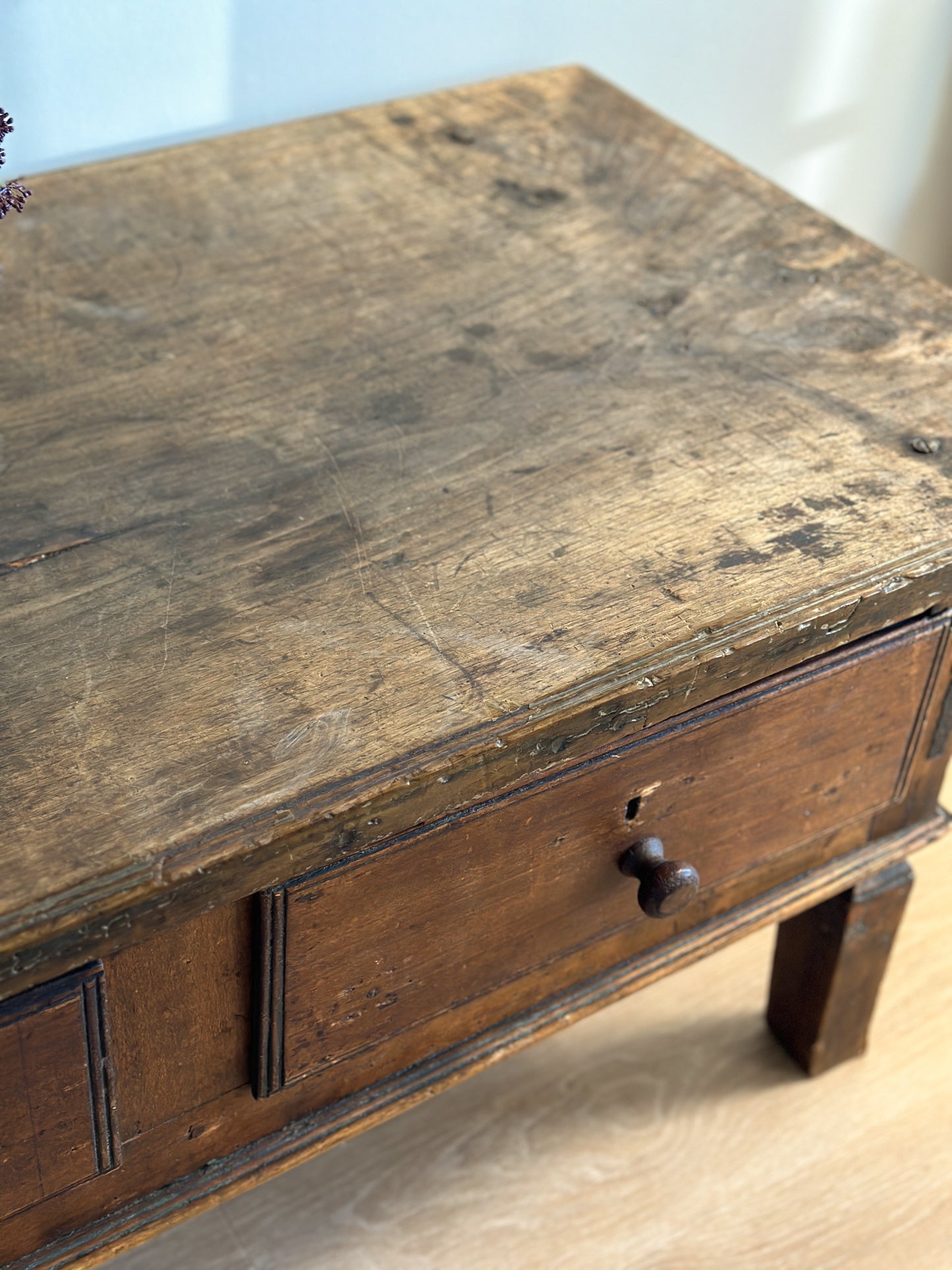 Large Antique Spanish Coffee Table