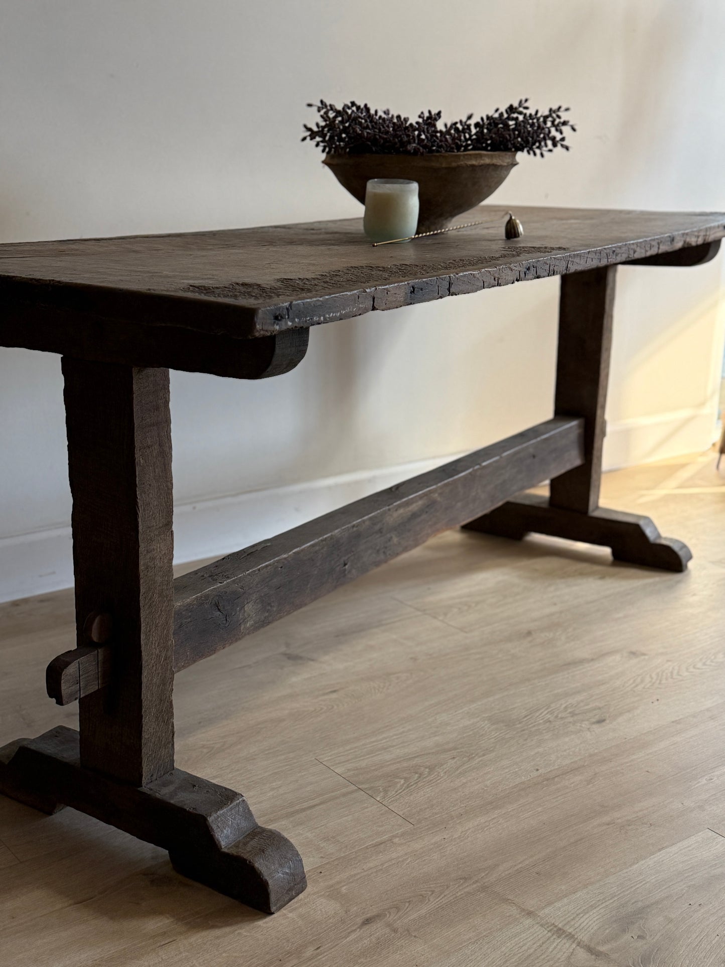18th c. Spanish Chestnut Dining Table