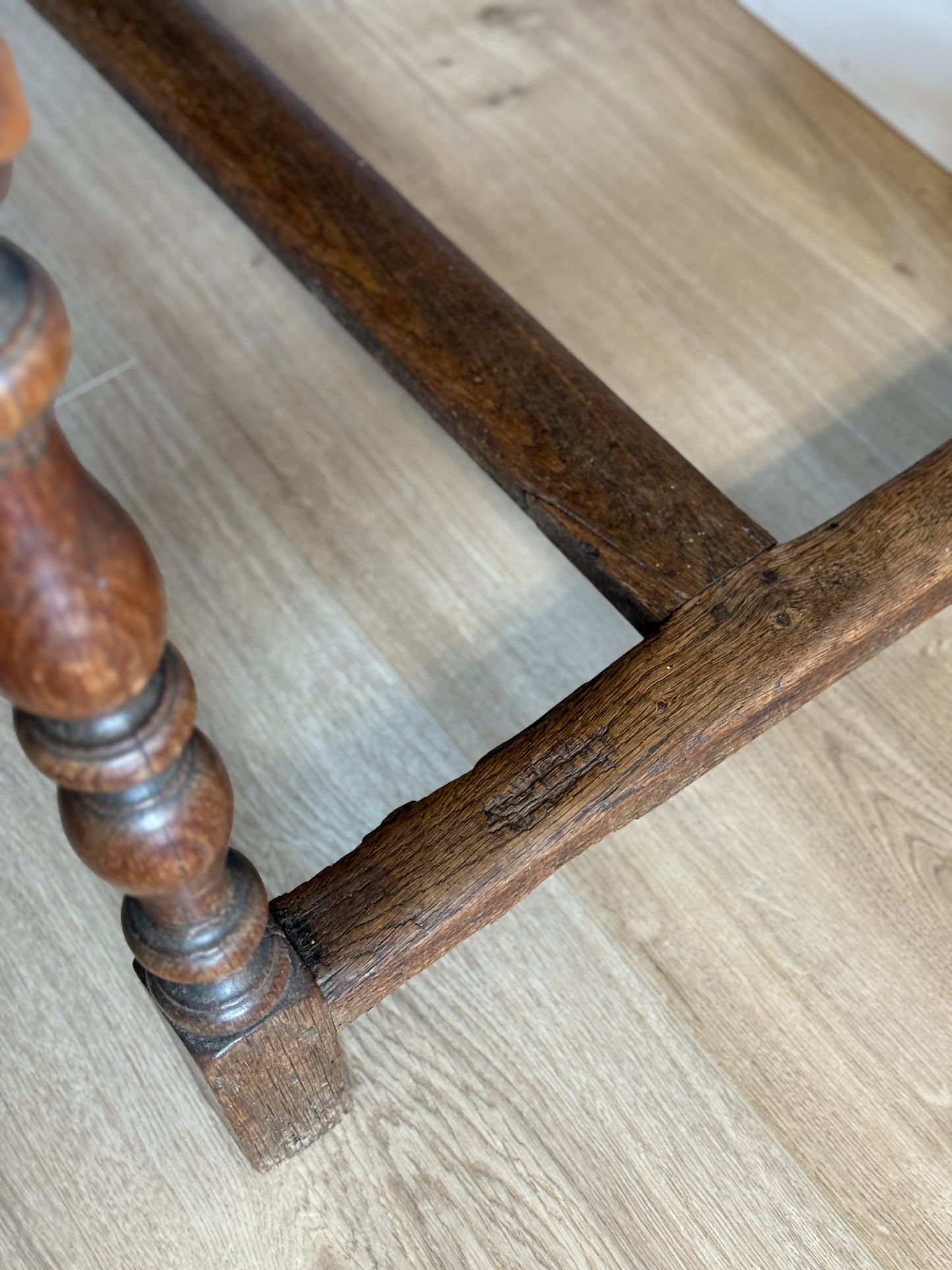 Antique French Oak Serving Table/Console
