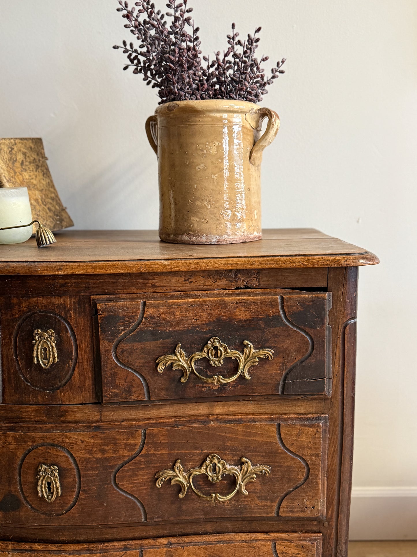 18th c. French Walnut Dresser