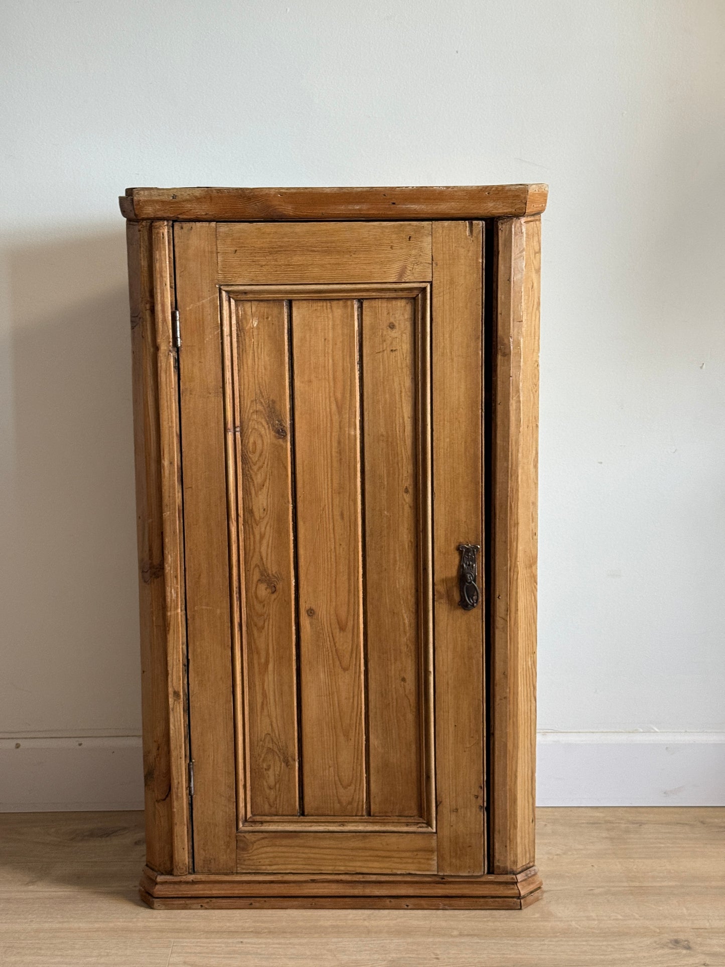 Antique English Corner Cupboard