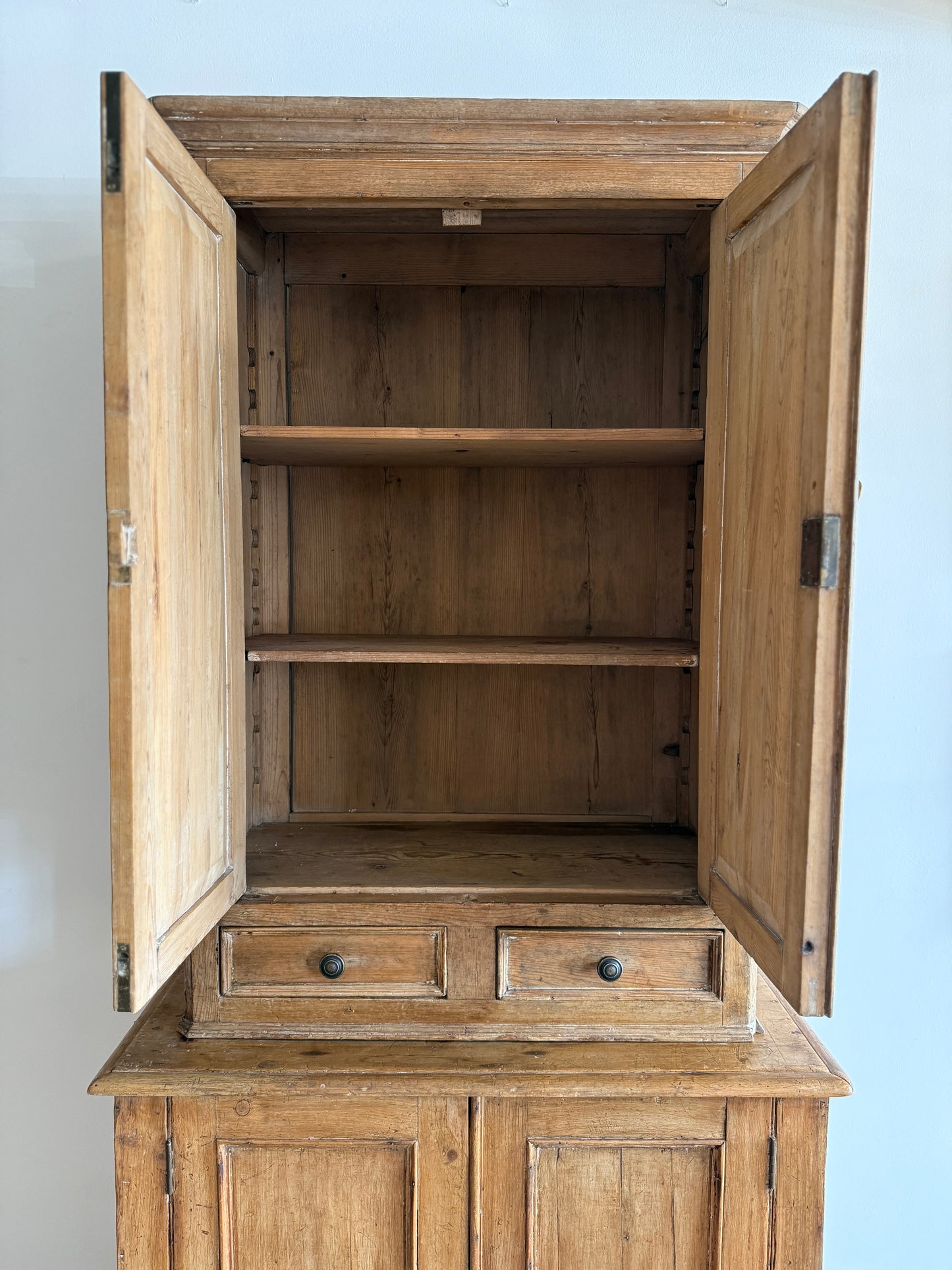 Antique English Pine Cupboard