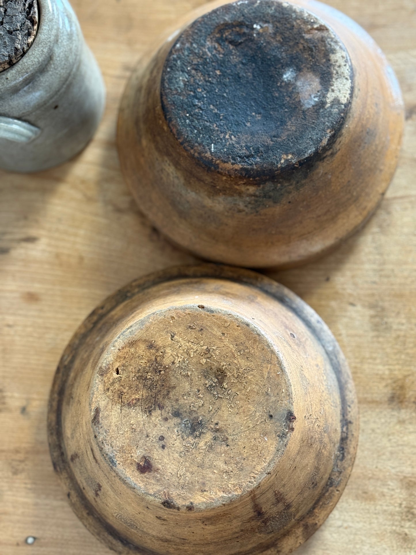 Small Antique French Bowls