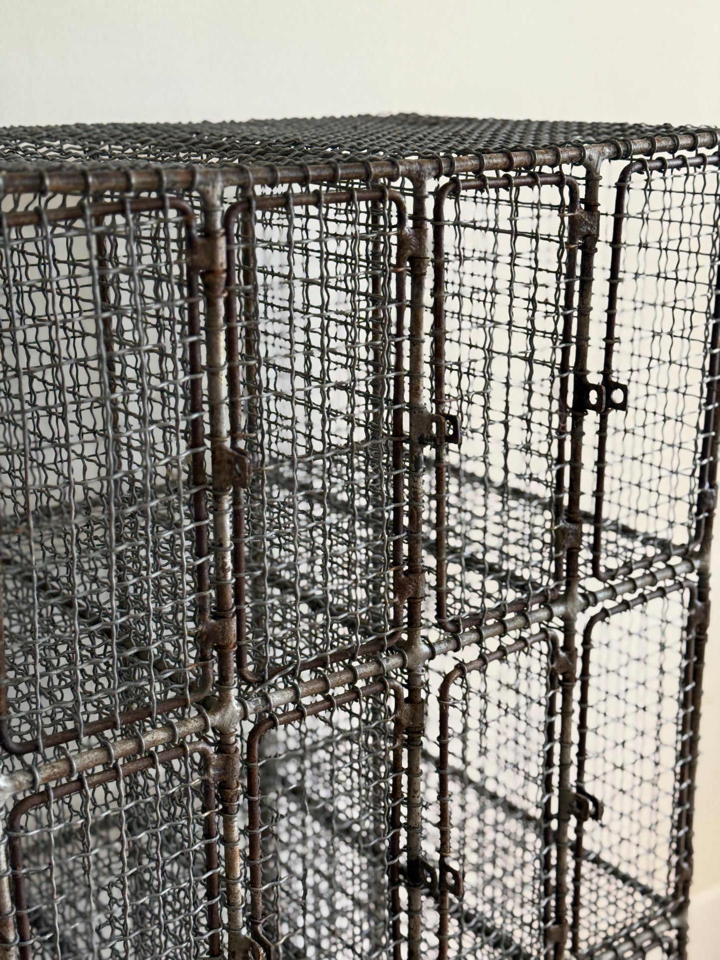 Vintage English Wire Locker