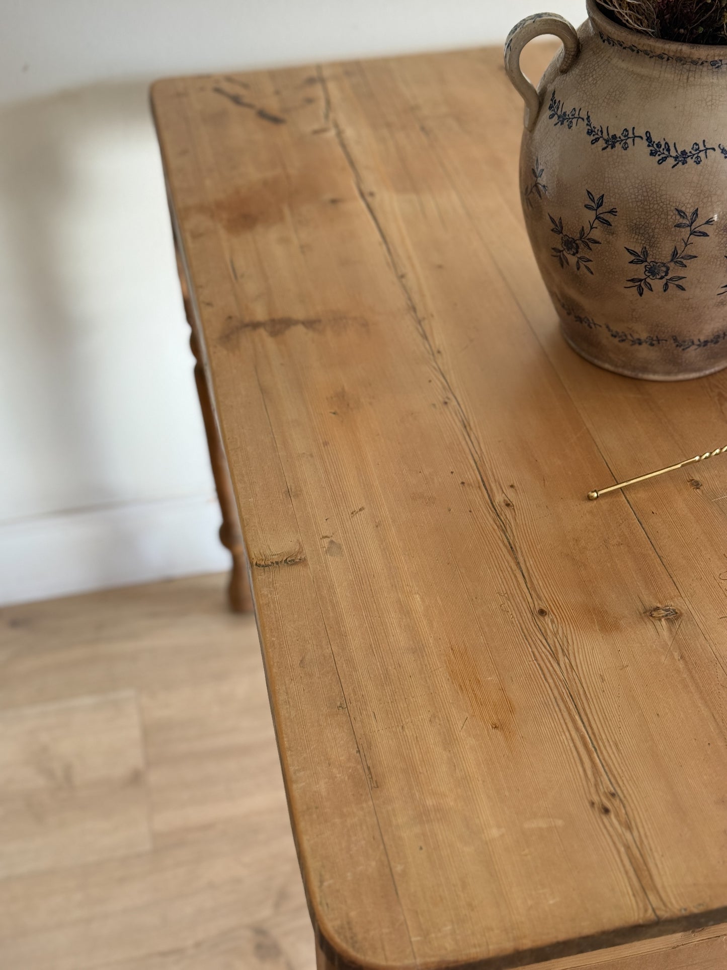Antique English Pine Table