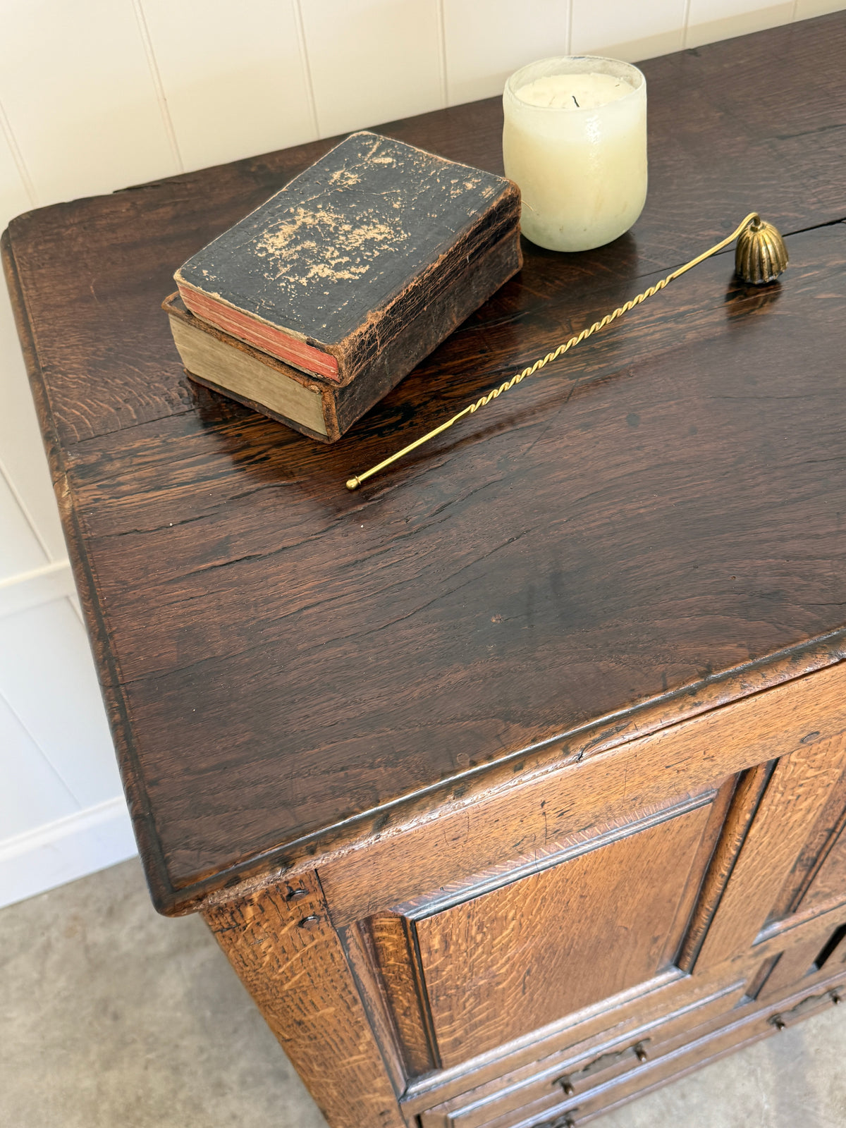 Antique English Mule Chest