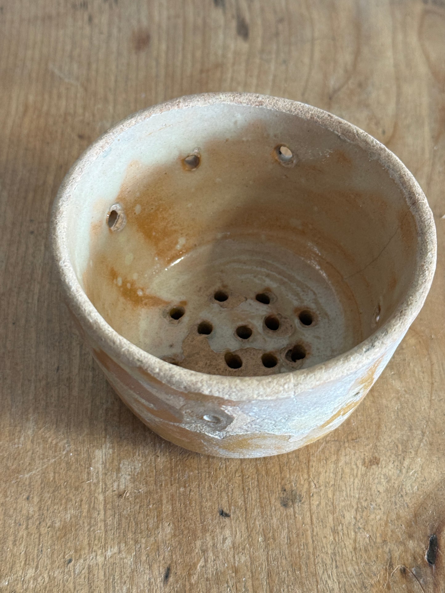 Antique French Cheese Strainers