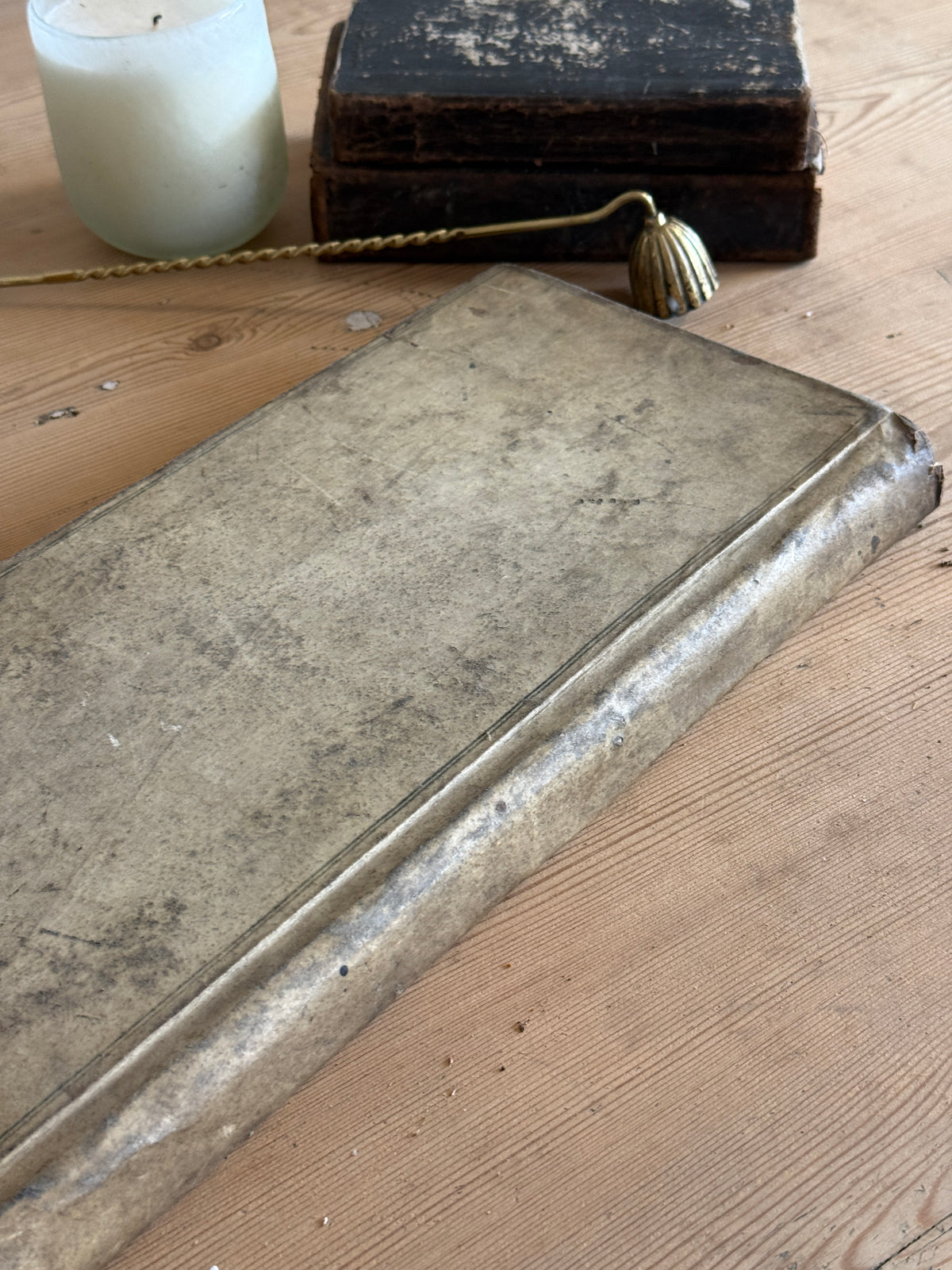 Large Antique Record book