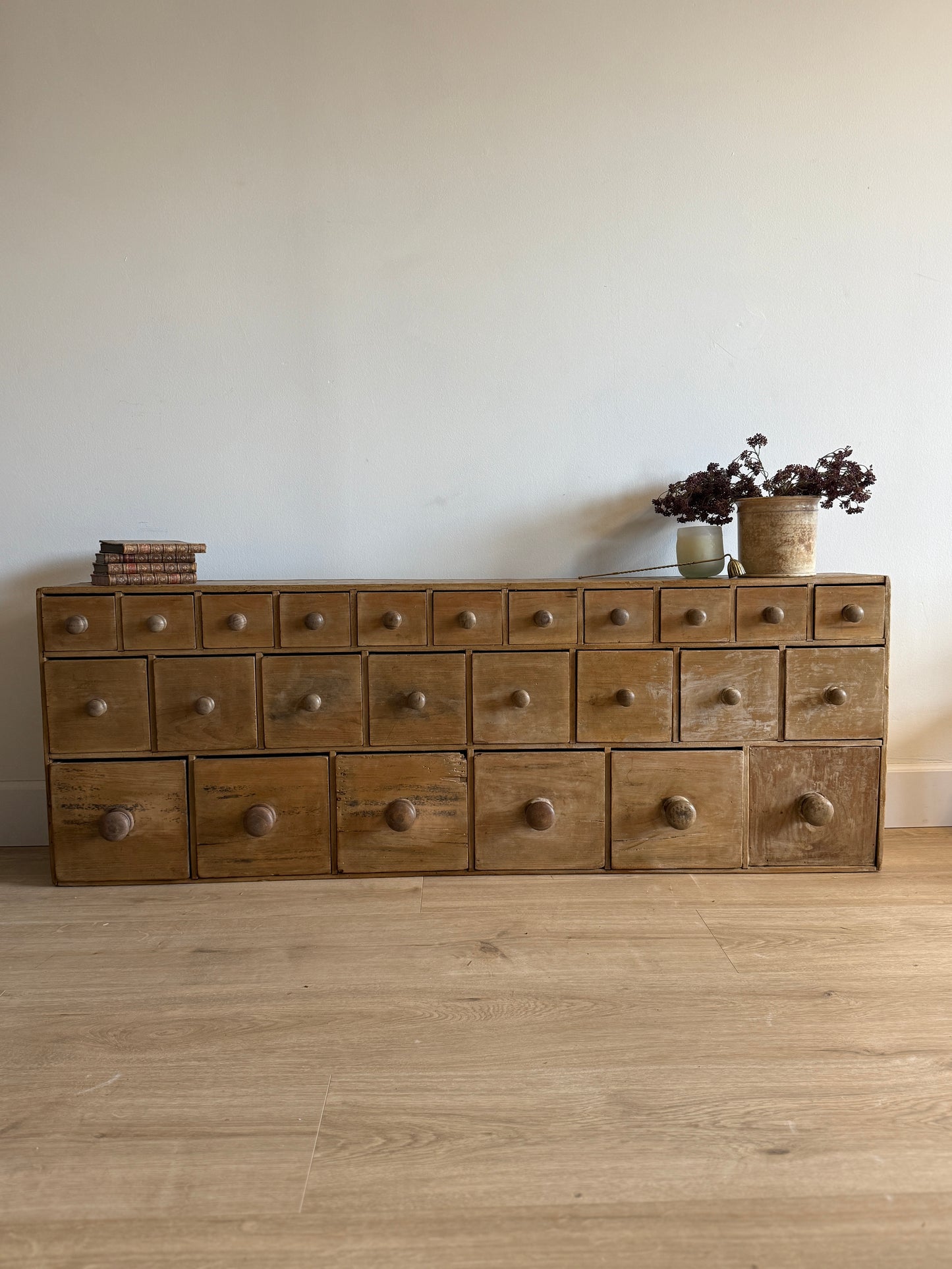Antique English Apothecary Cabinet