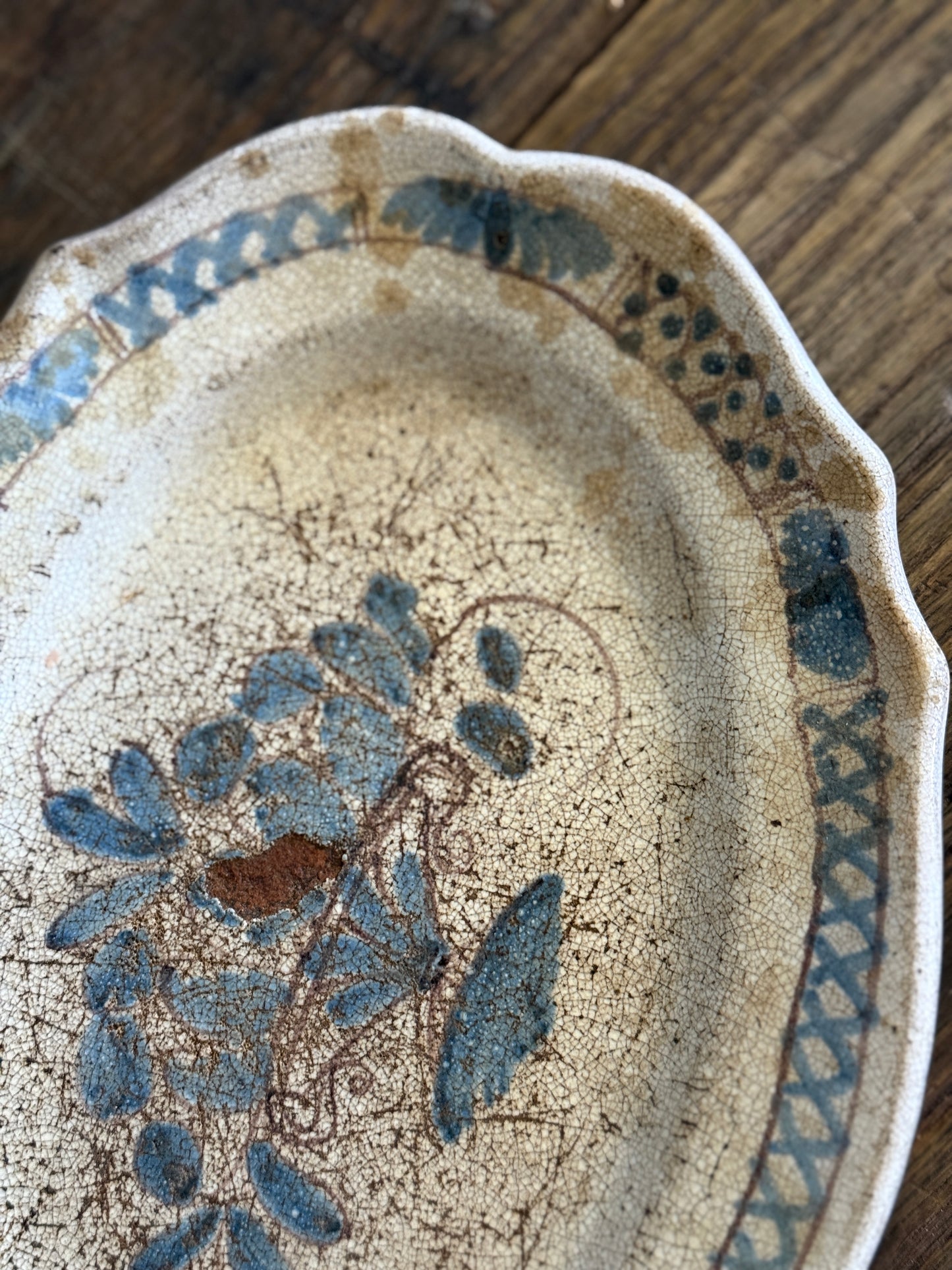 Rare 18th c. French Rouen Plates - Forges Les Eaux