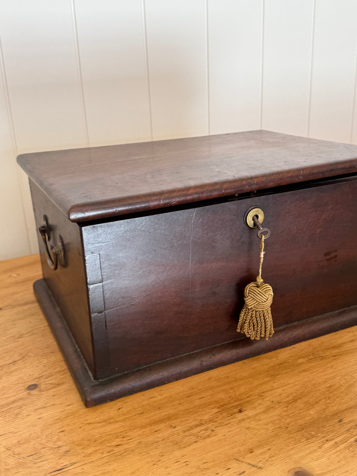Antique English Mahogany Box