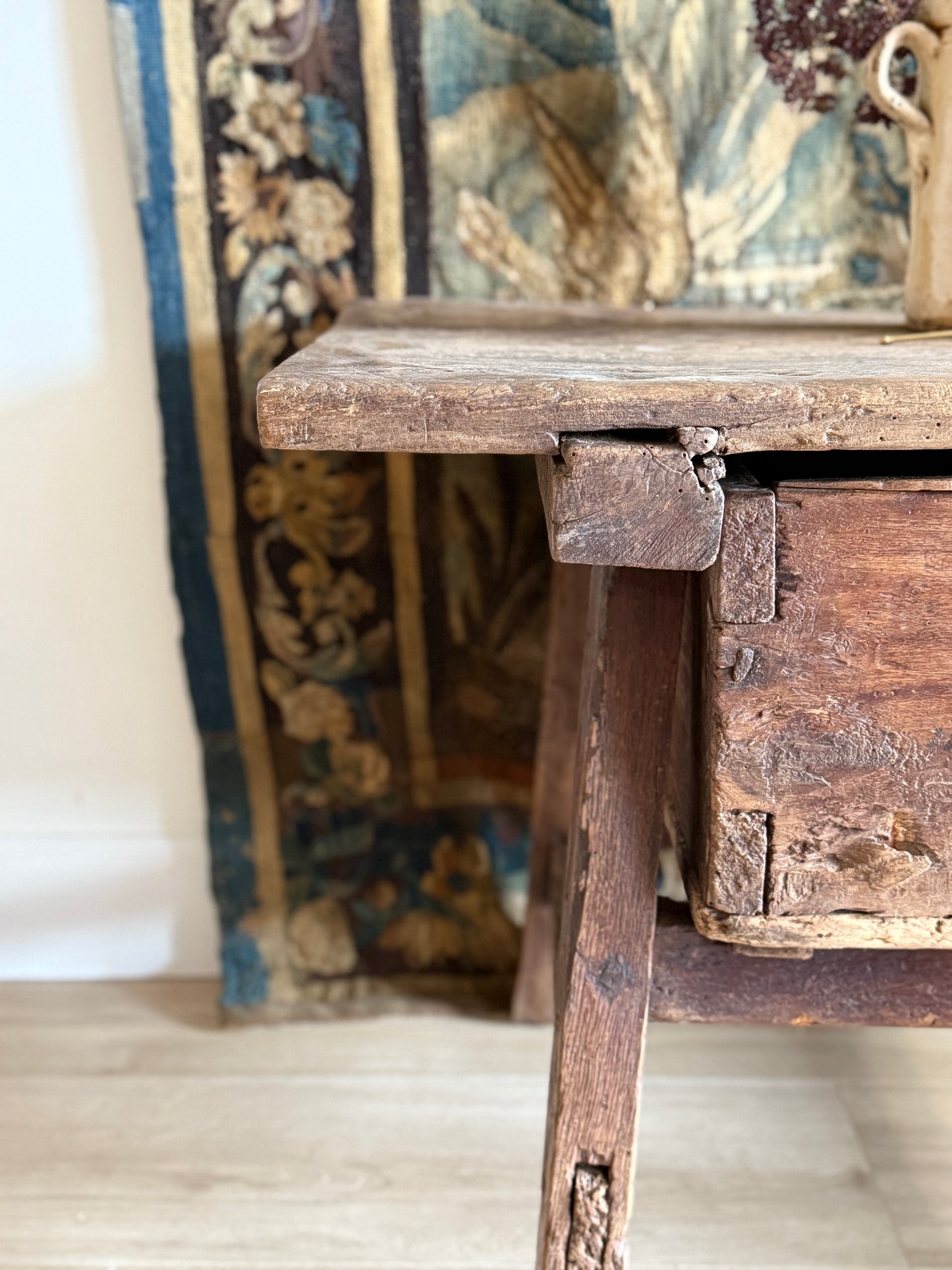 Large 17th Century Spanish Accent/Side Table