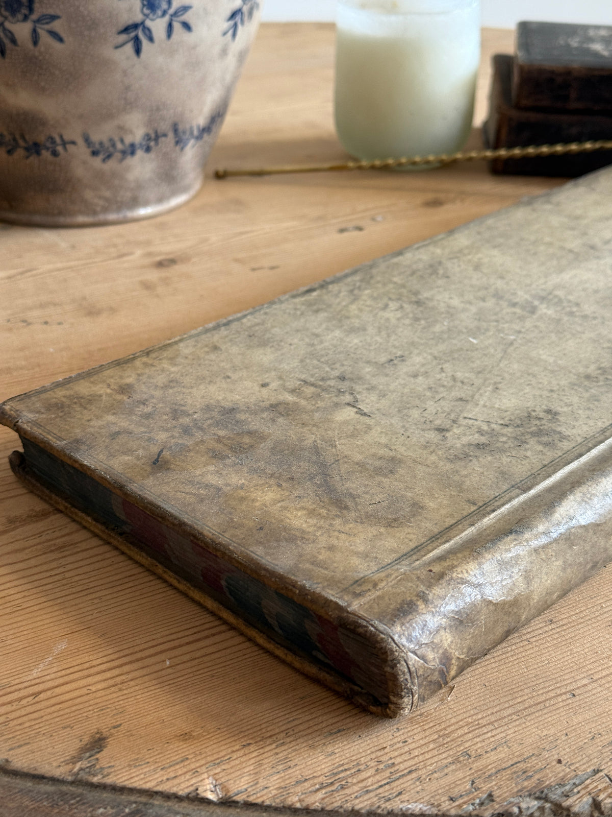 Large Antique Record book