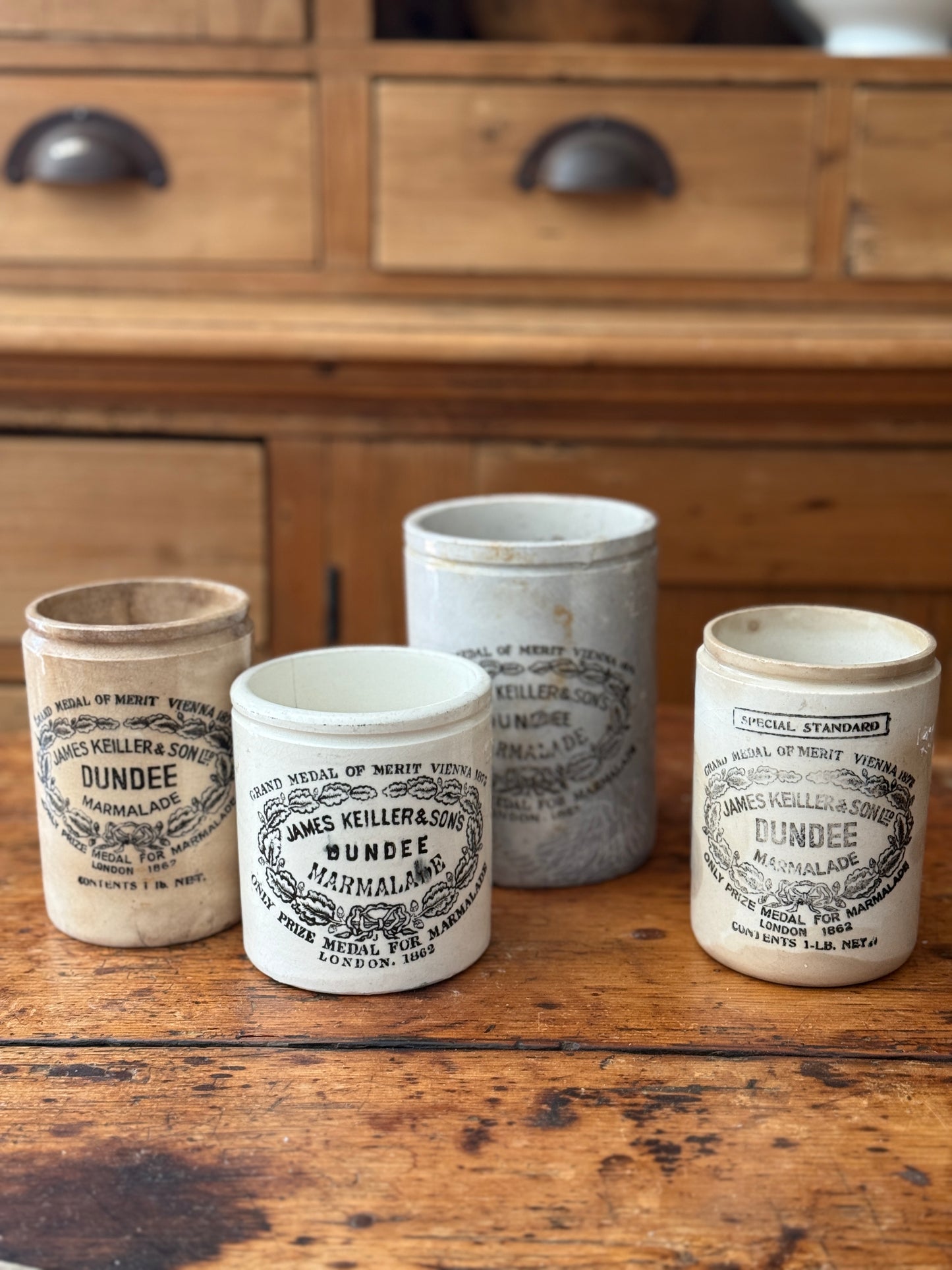 Antique English Marmalade Jar