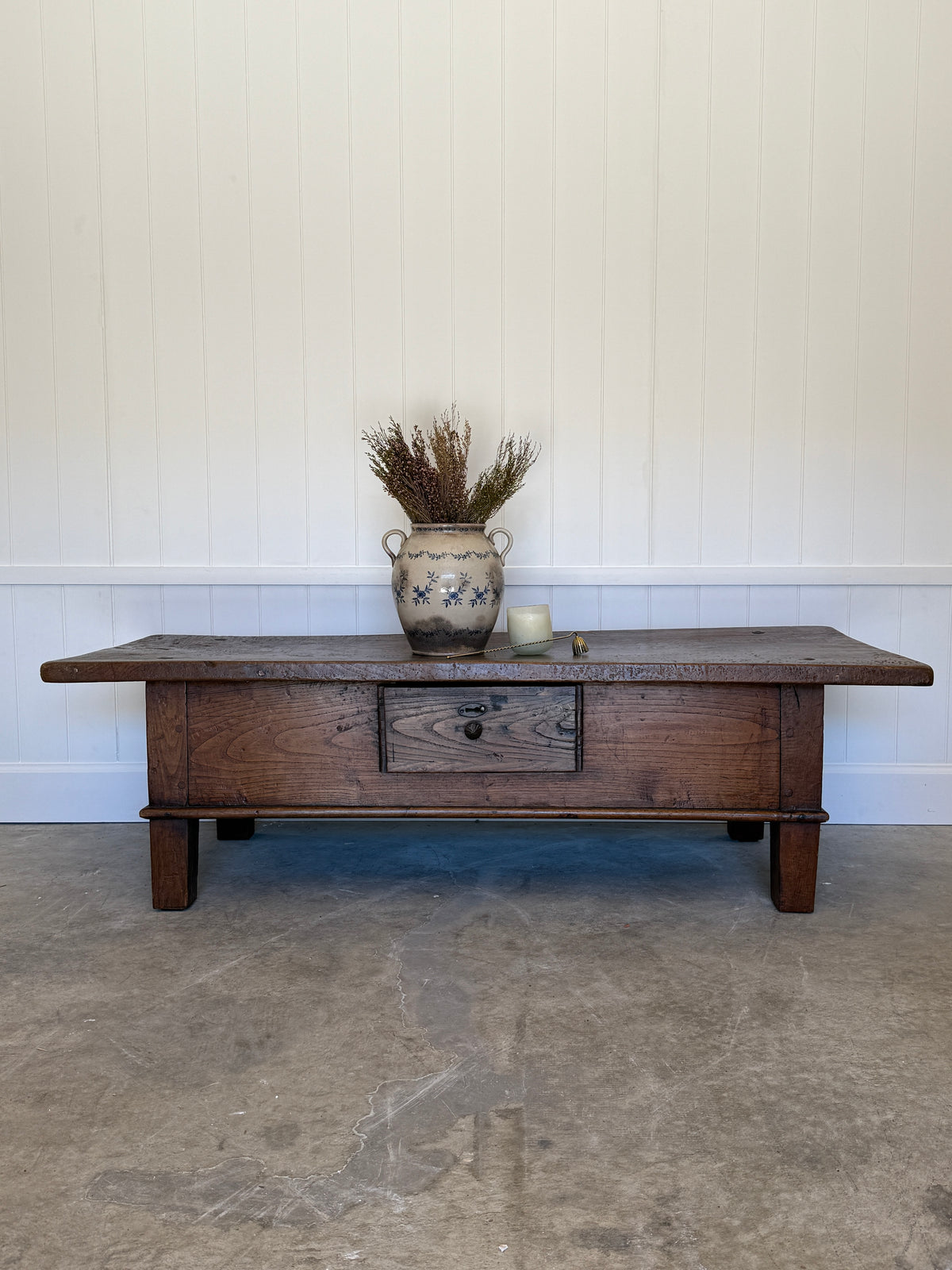 17th Century Spanish Chestnut Coffee Table
