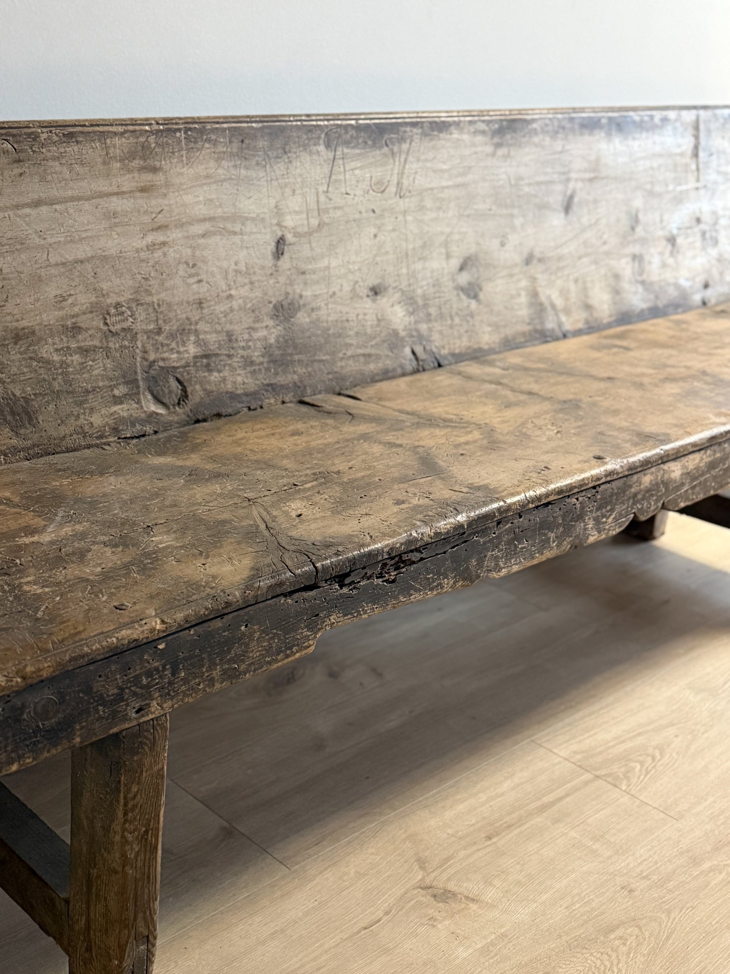 18th c. Spanish Catalan Bench