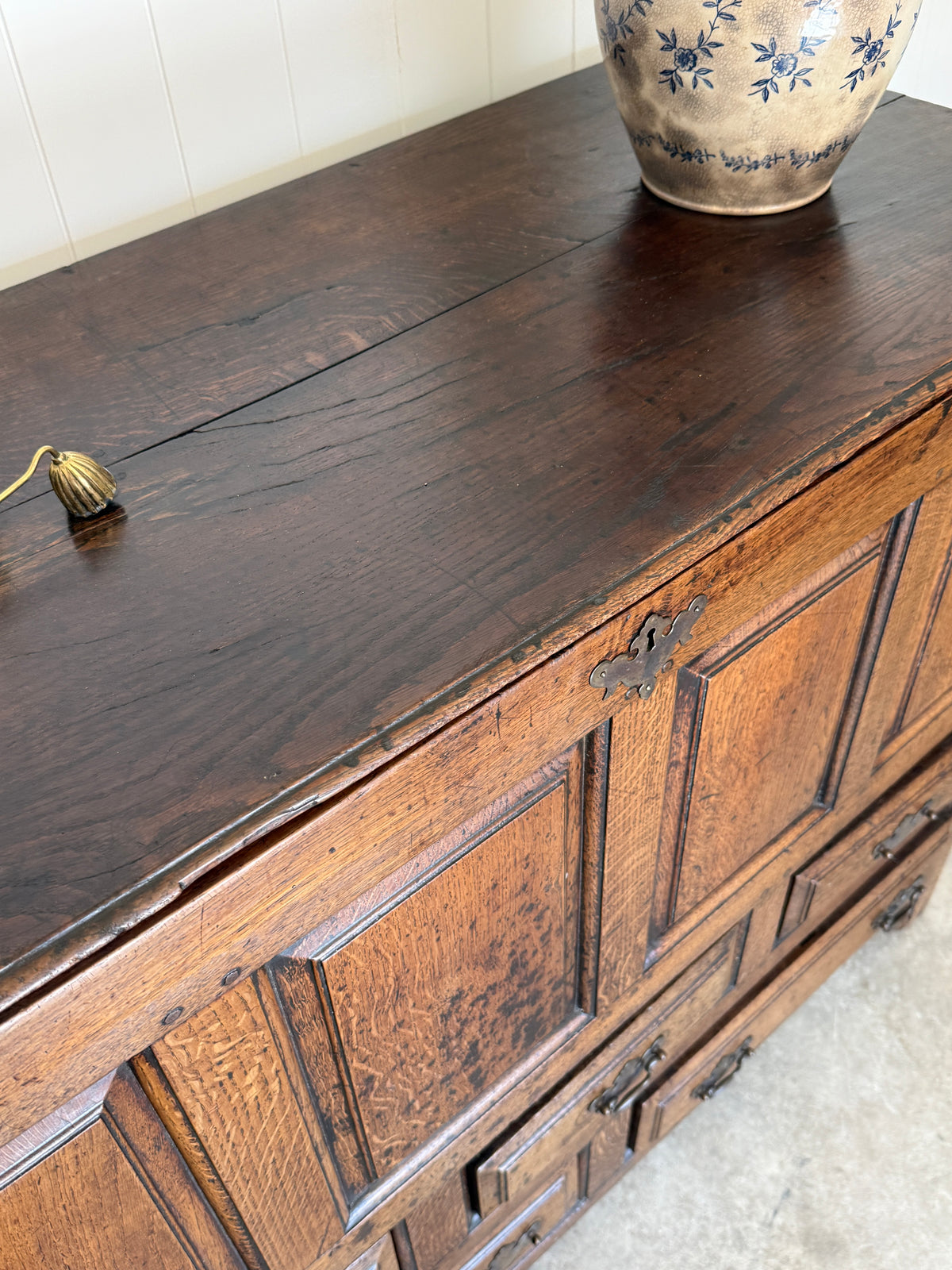 Antique English Mule Chest