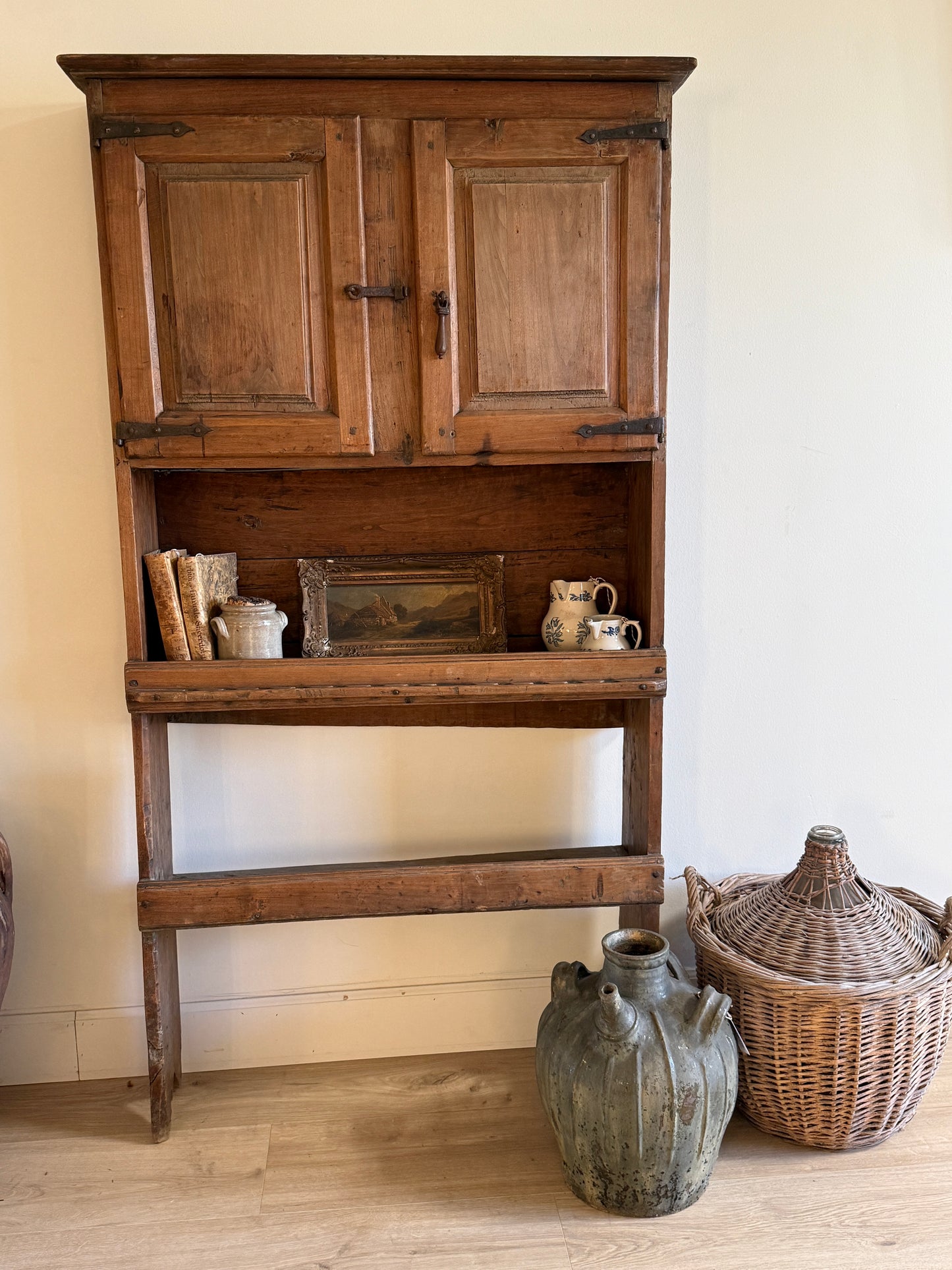 18th c. Spanish Kitchen Cupboard, c. 1750
