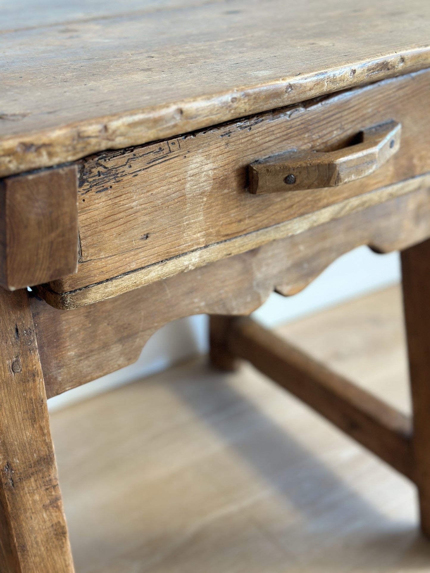 Antique Spanish End Table