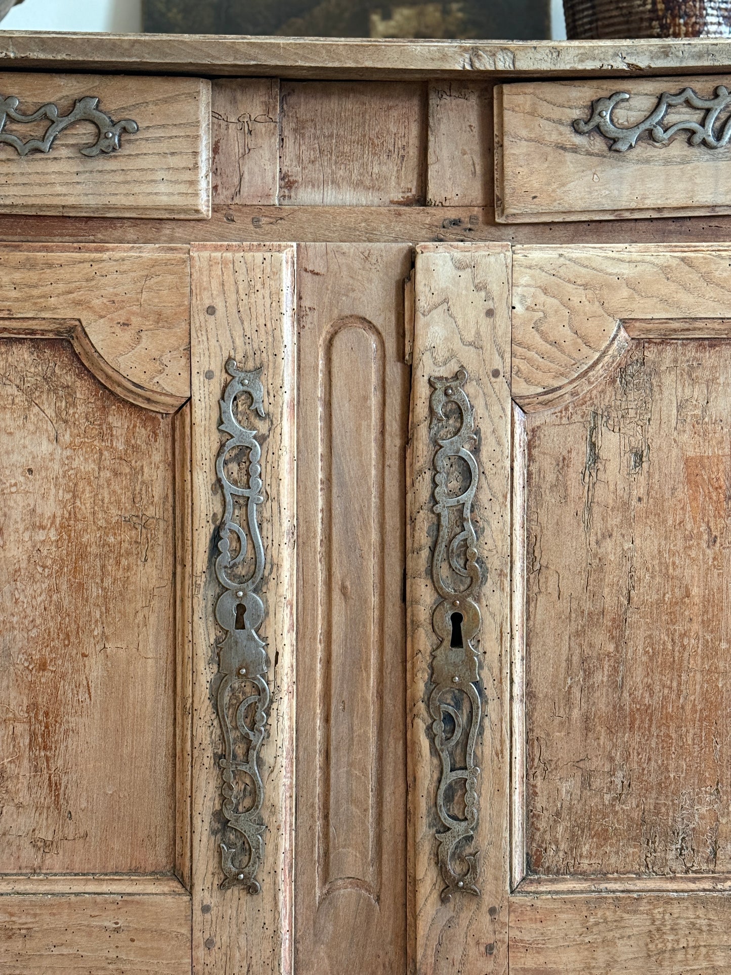 Large 19th Century French Walnut Sideboard